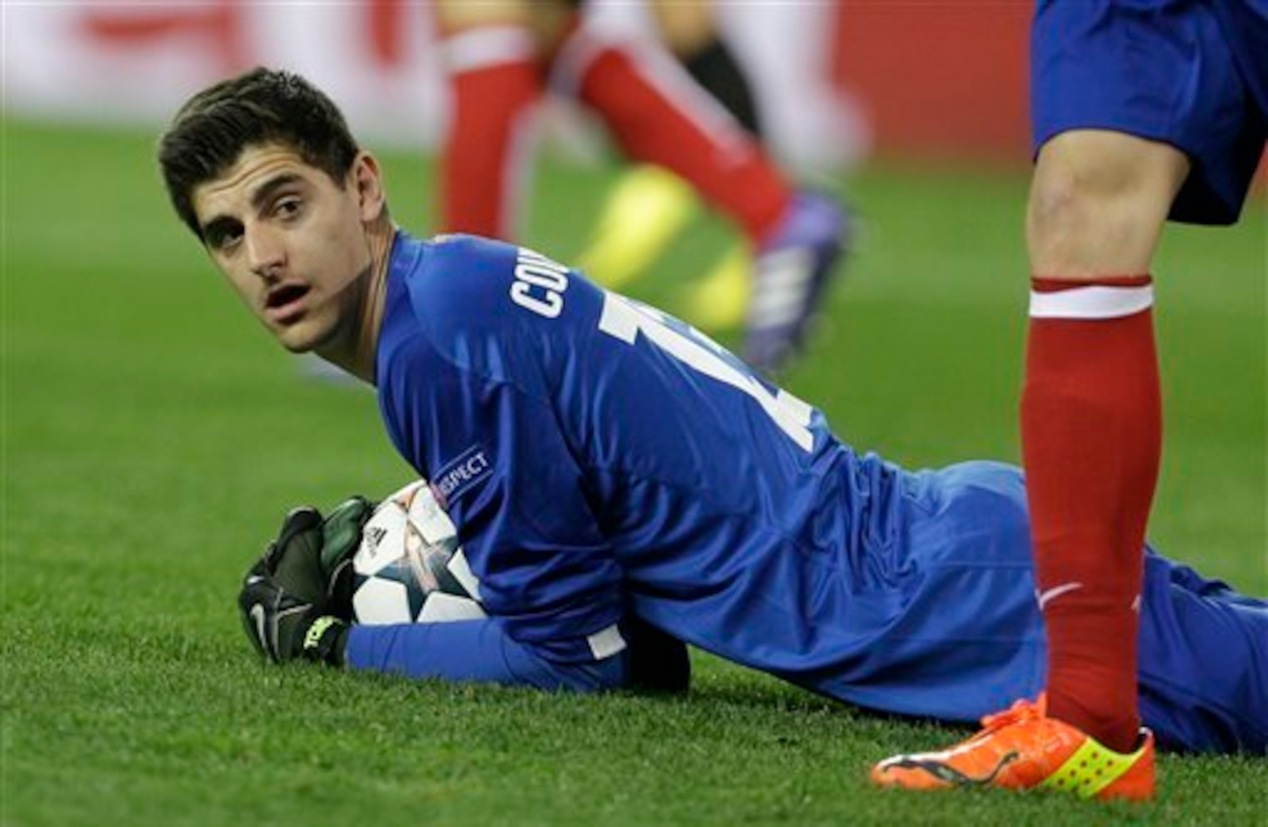 Courtois is one of the best around at such a young age.