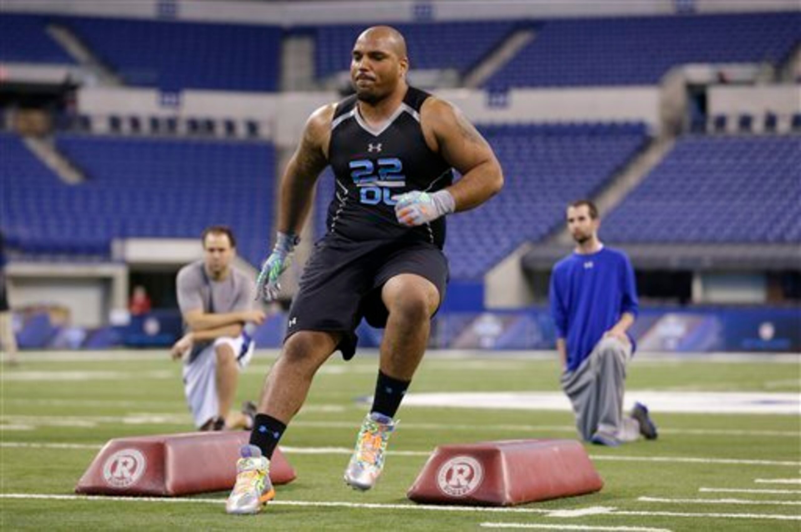 Penn State's DaQuan Jones is considered one of the draft's top defensive tackles.