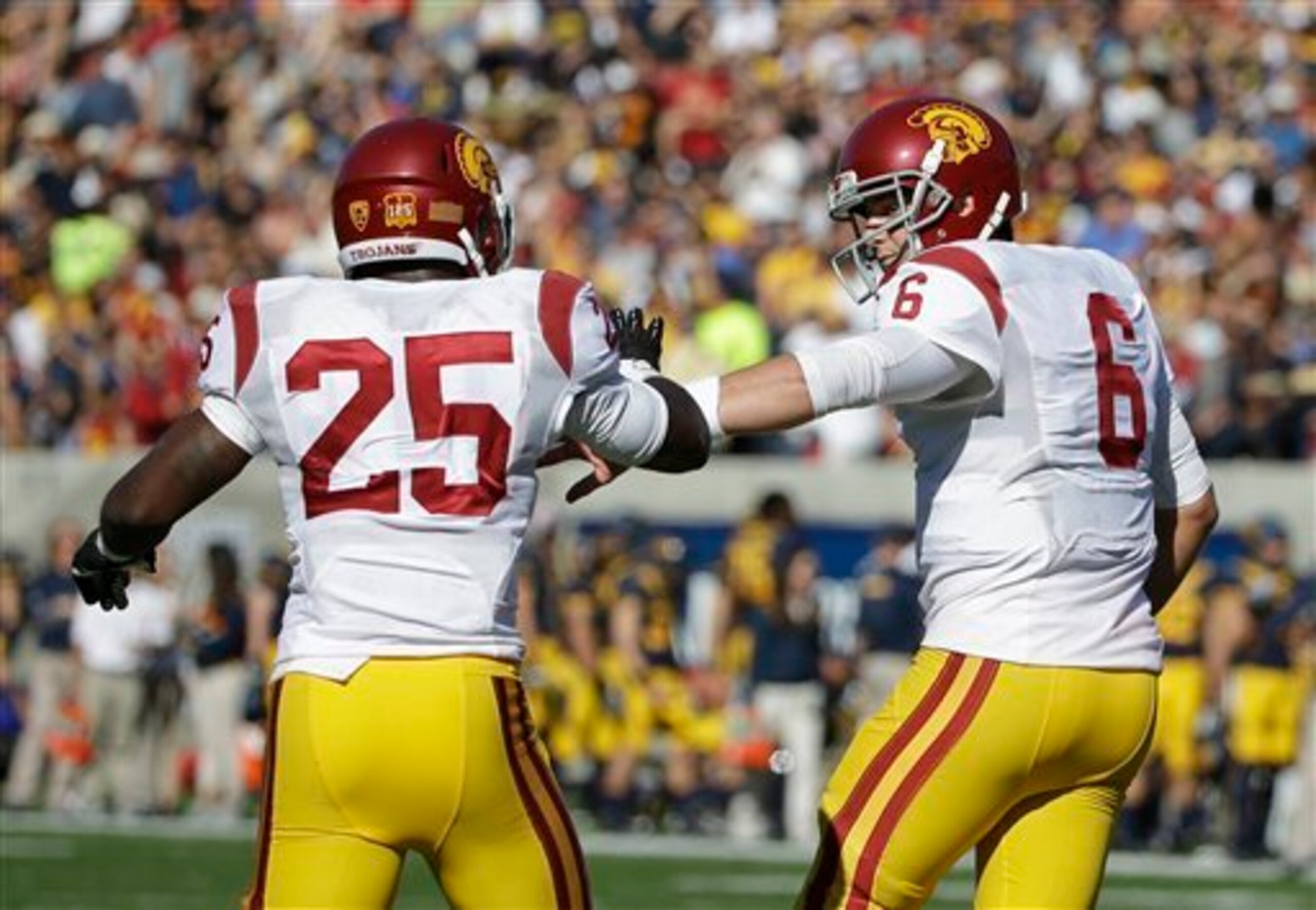 Silas Redd suffered through an injury-plagued senior season at USC.