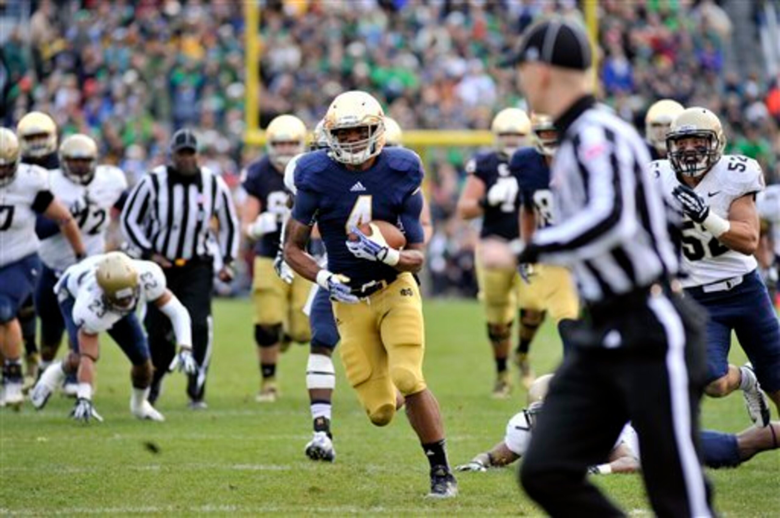 George Atkinson III left Notre Dame following a disappointing junior season.
