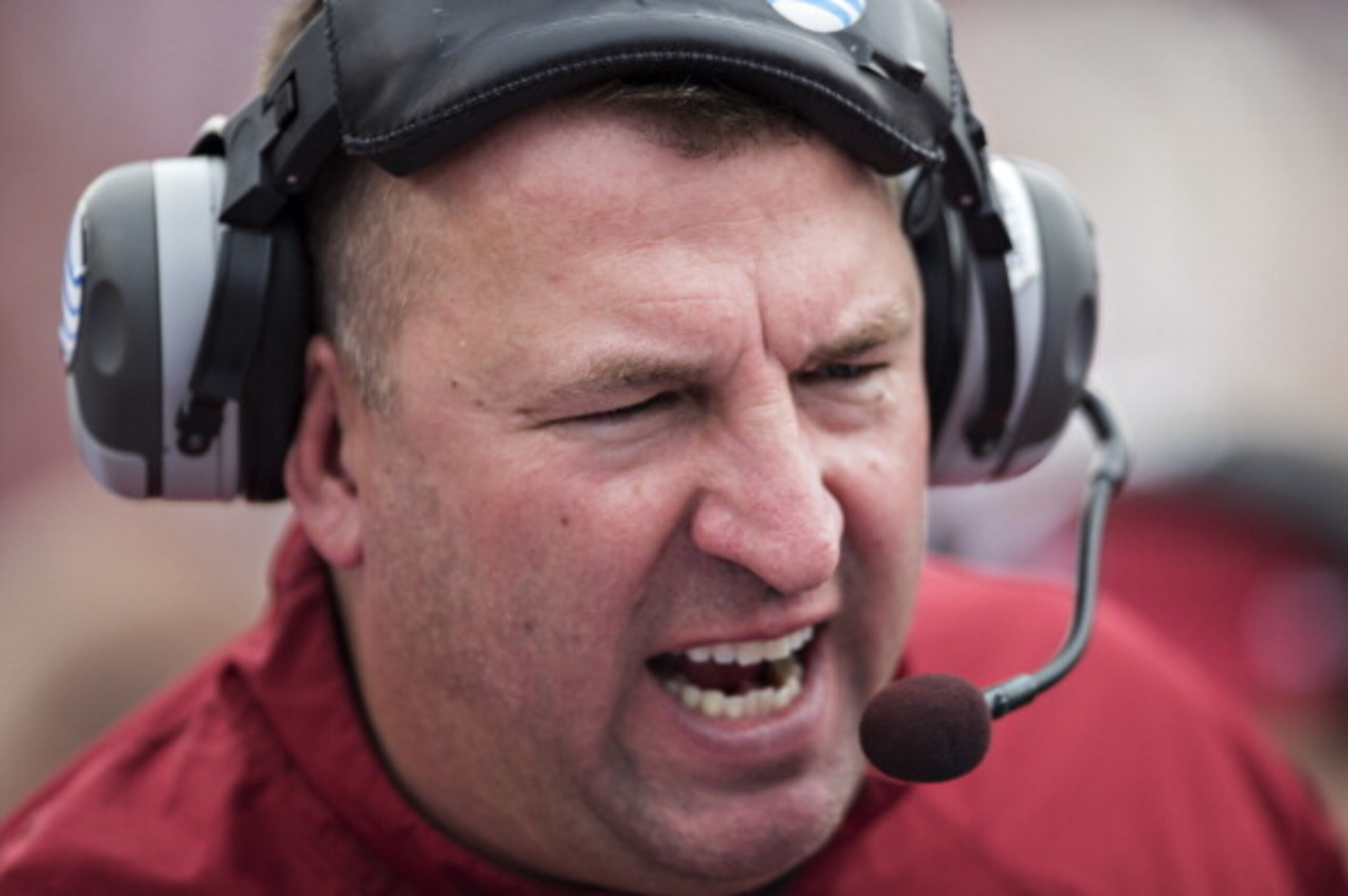 Arkansas head coach Bret Bielema