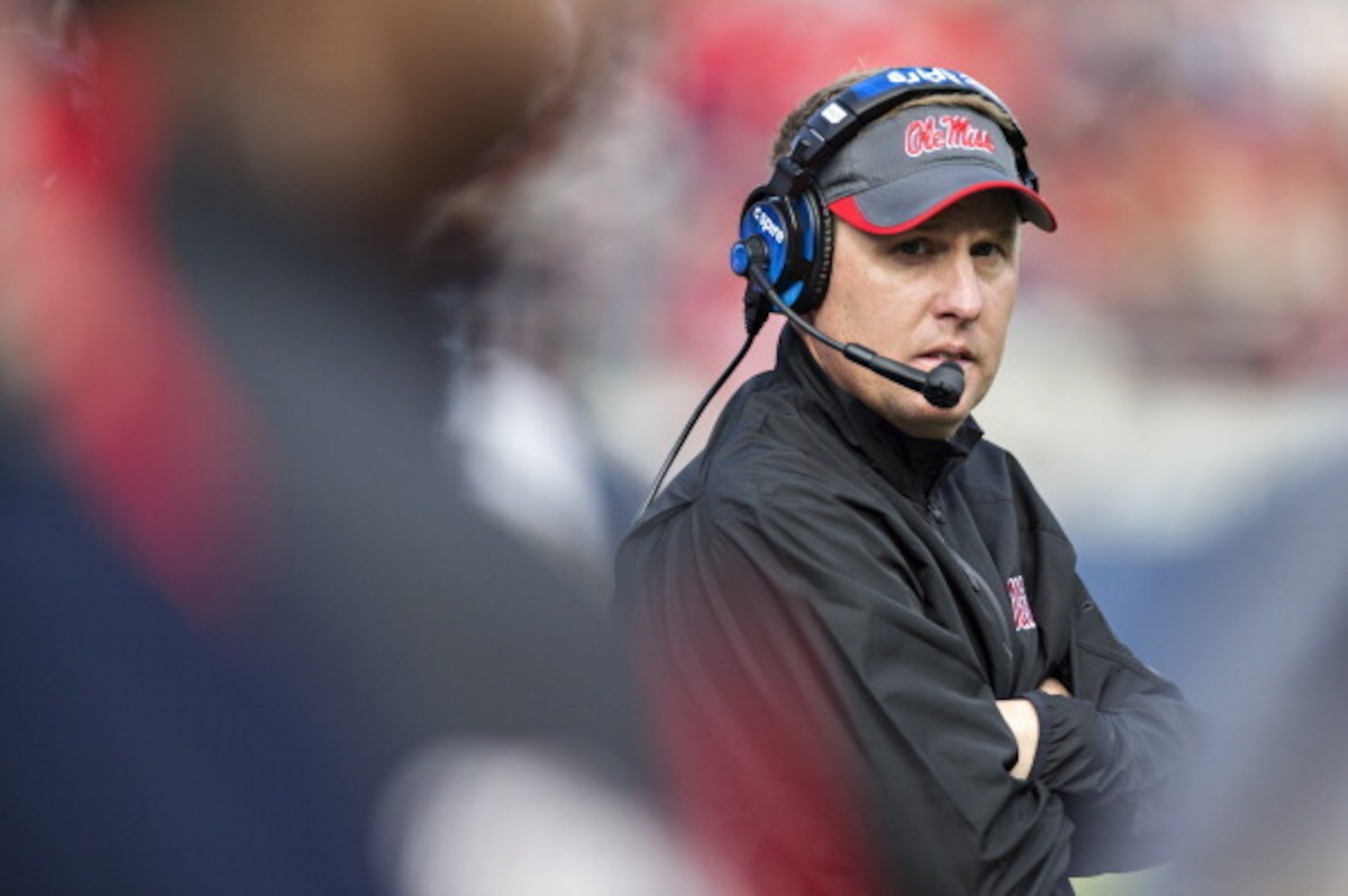 Ole Miss head coach Hugh Freeze
