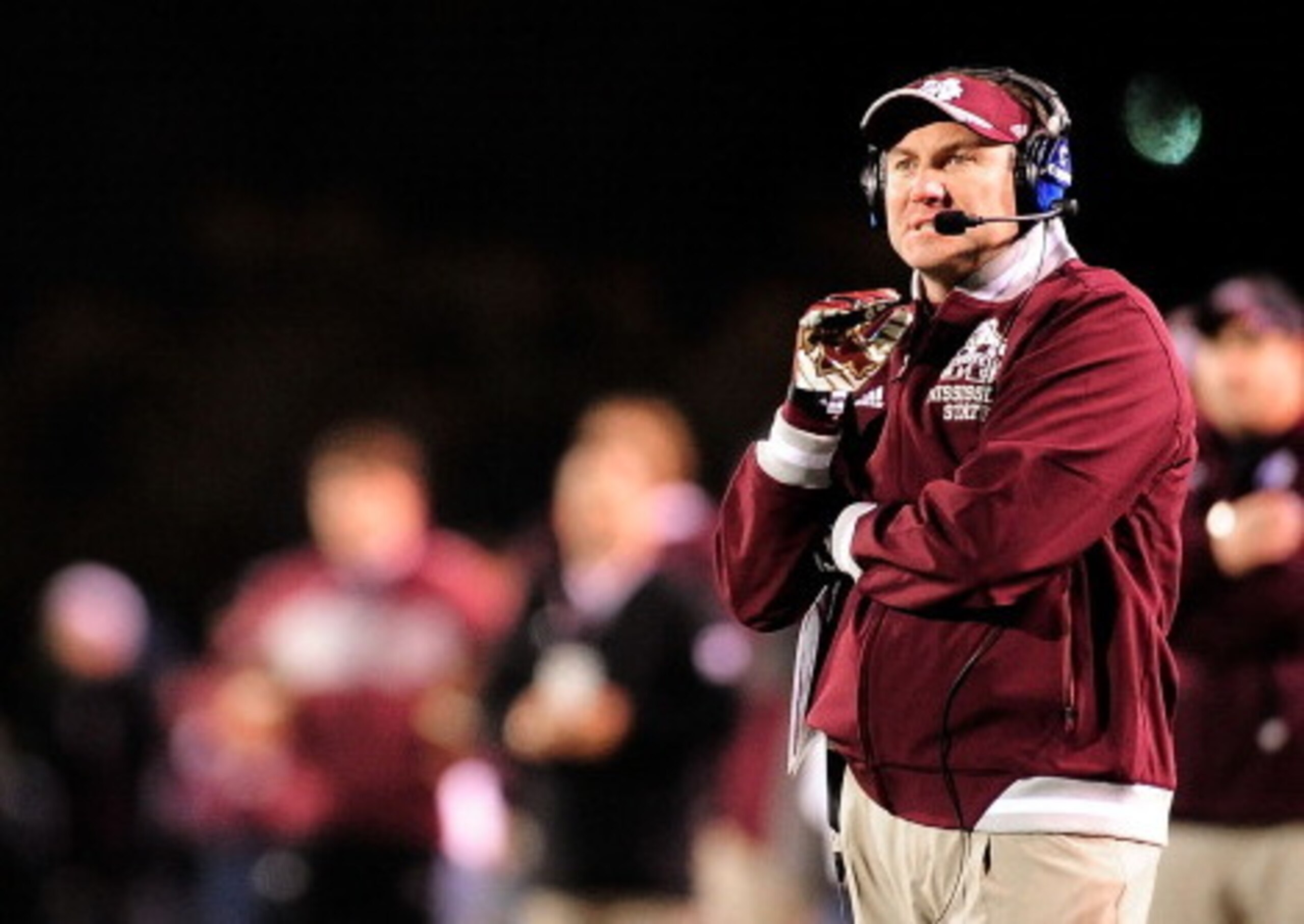 Mississippi State head coach Dan Mullen