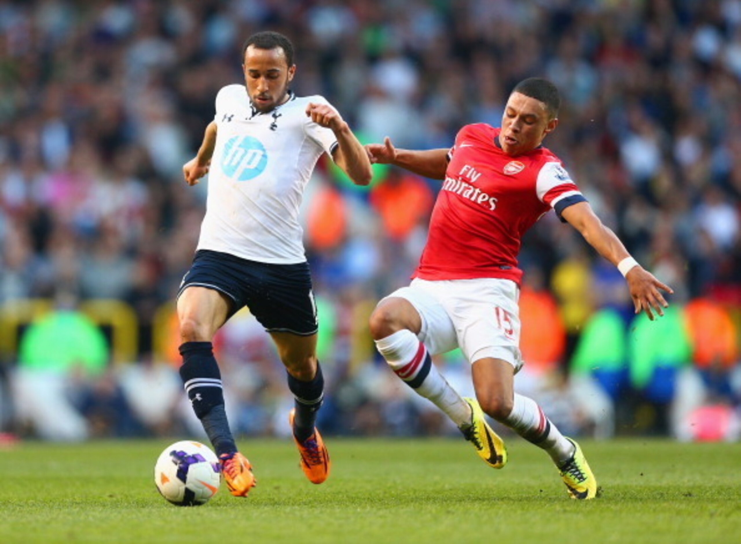 Townsend's best display of 2014, against Arsenal, was not enough to get him back into the Spurs starting XI.
