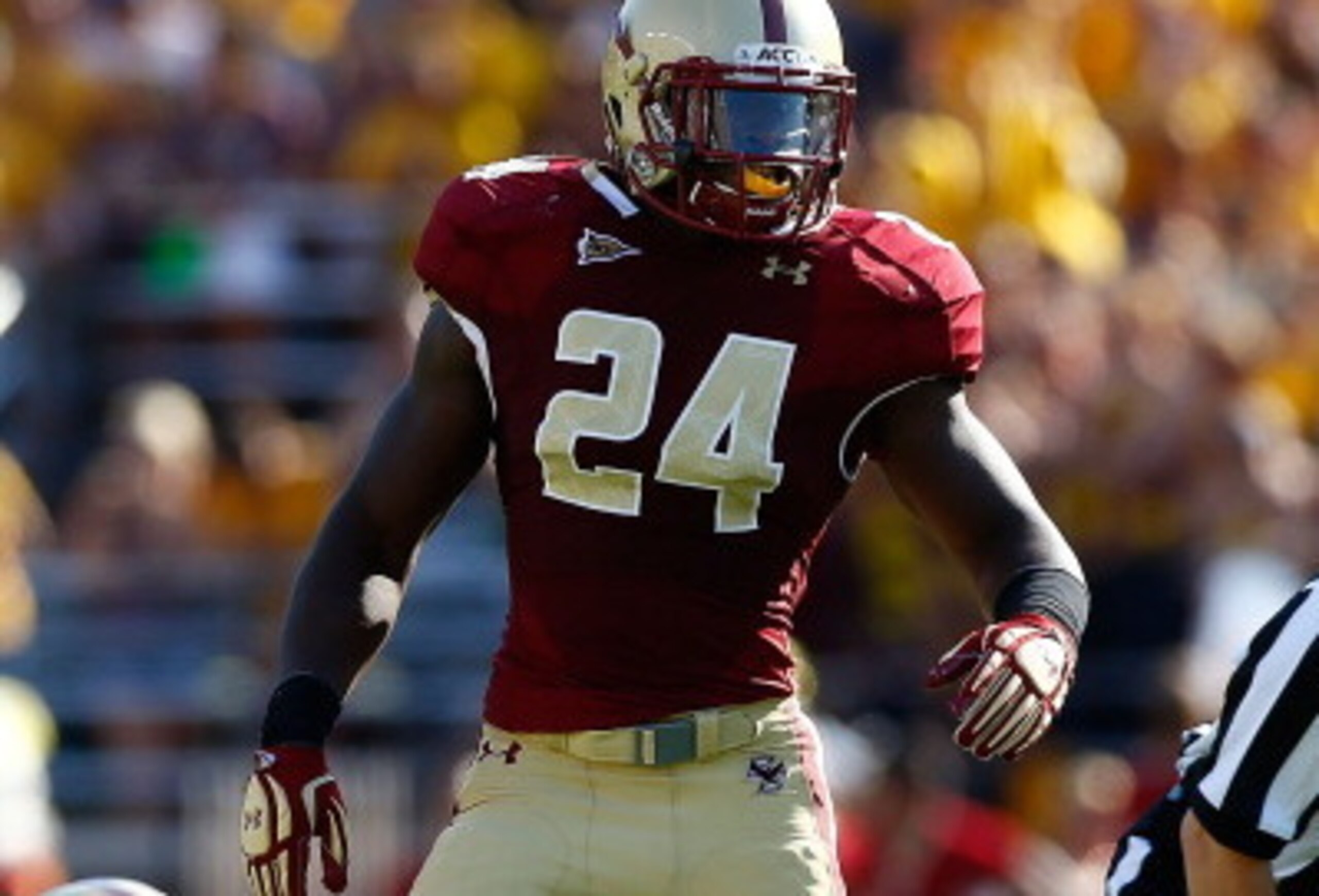 Kevin Pierre-Louis has ideal size for a middle linebacker.