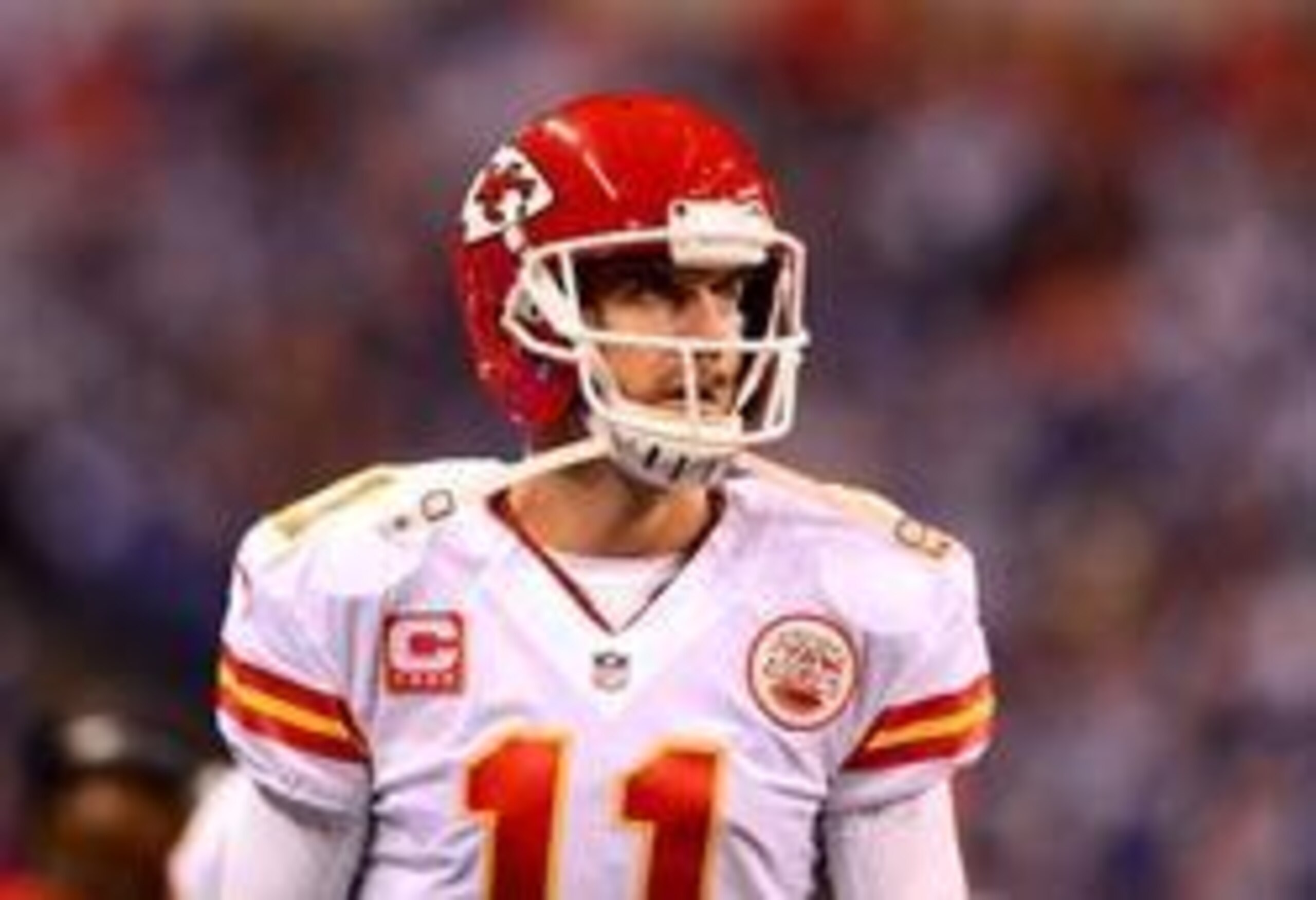 The Chiefs traded their second-round pick for quarterback Alex Smith.