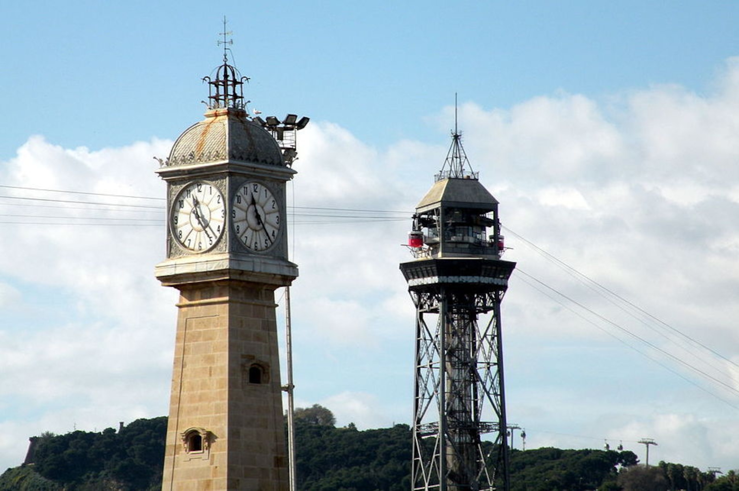 Torre del Rellotge, Barcelona.