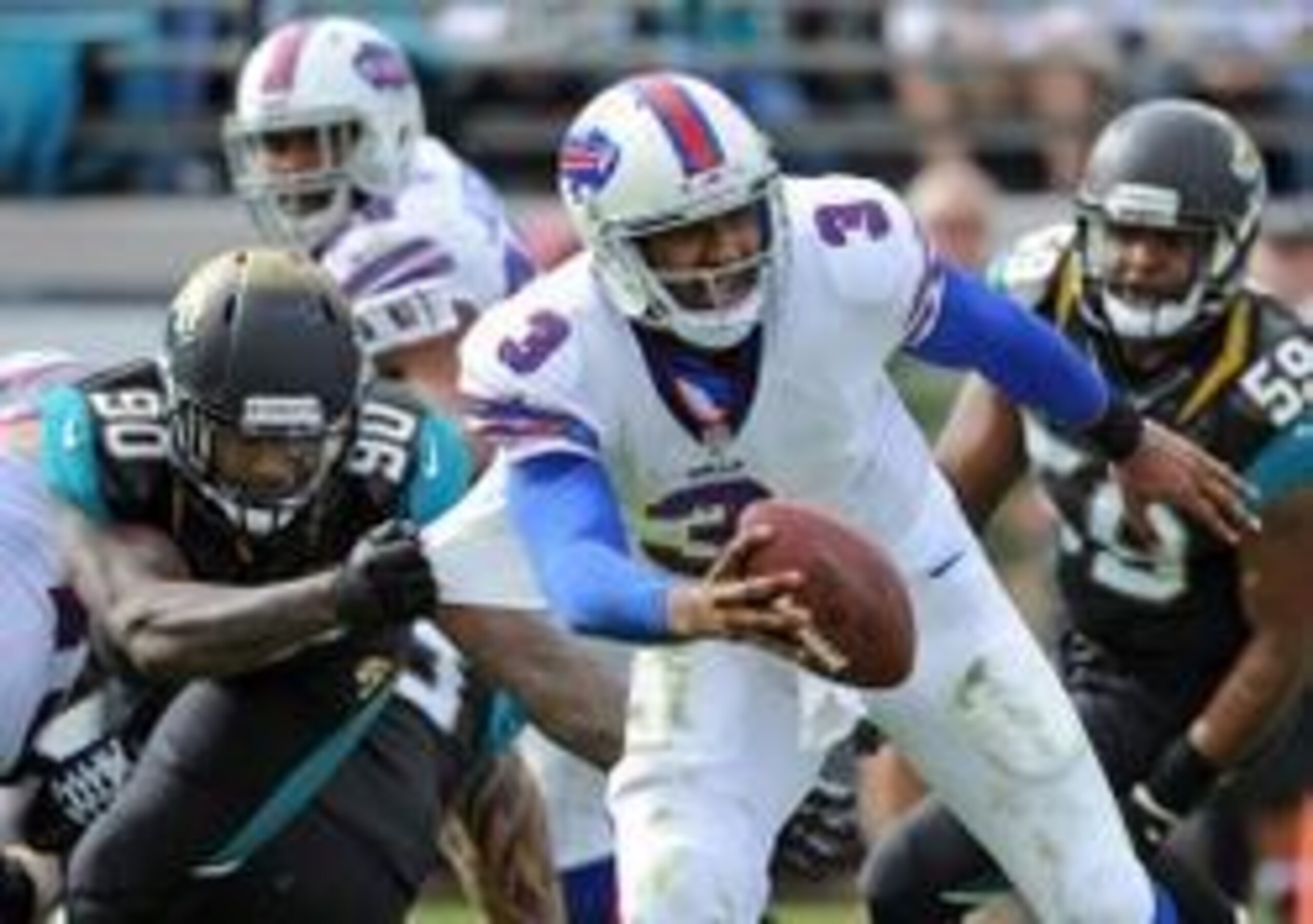 The Bills need to improve their offensive line and keep more pressure off EJ Manuel.