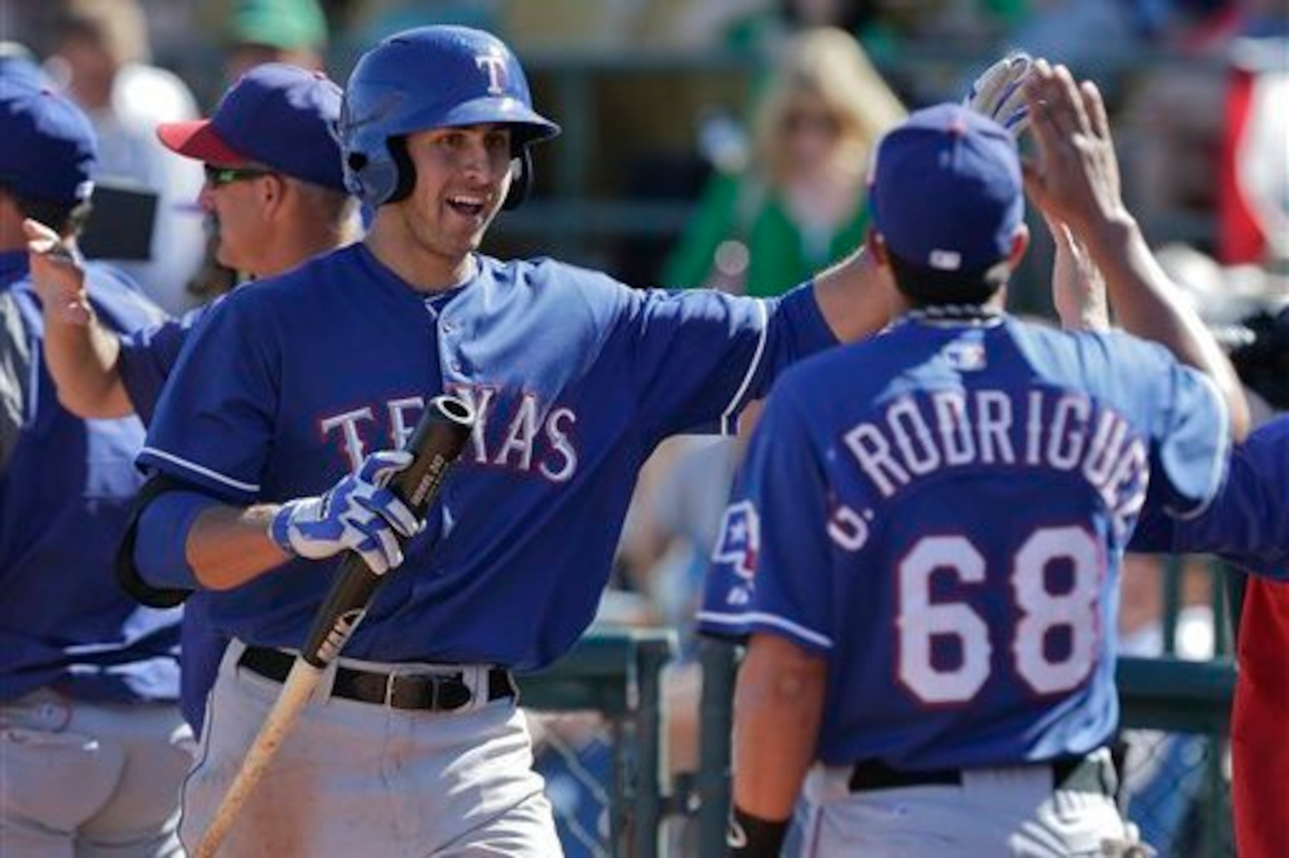 Rangers 3B Joey Gallo leads all minor leaguers this season with 12 home runs.