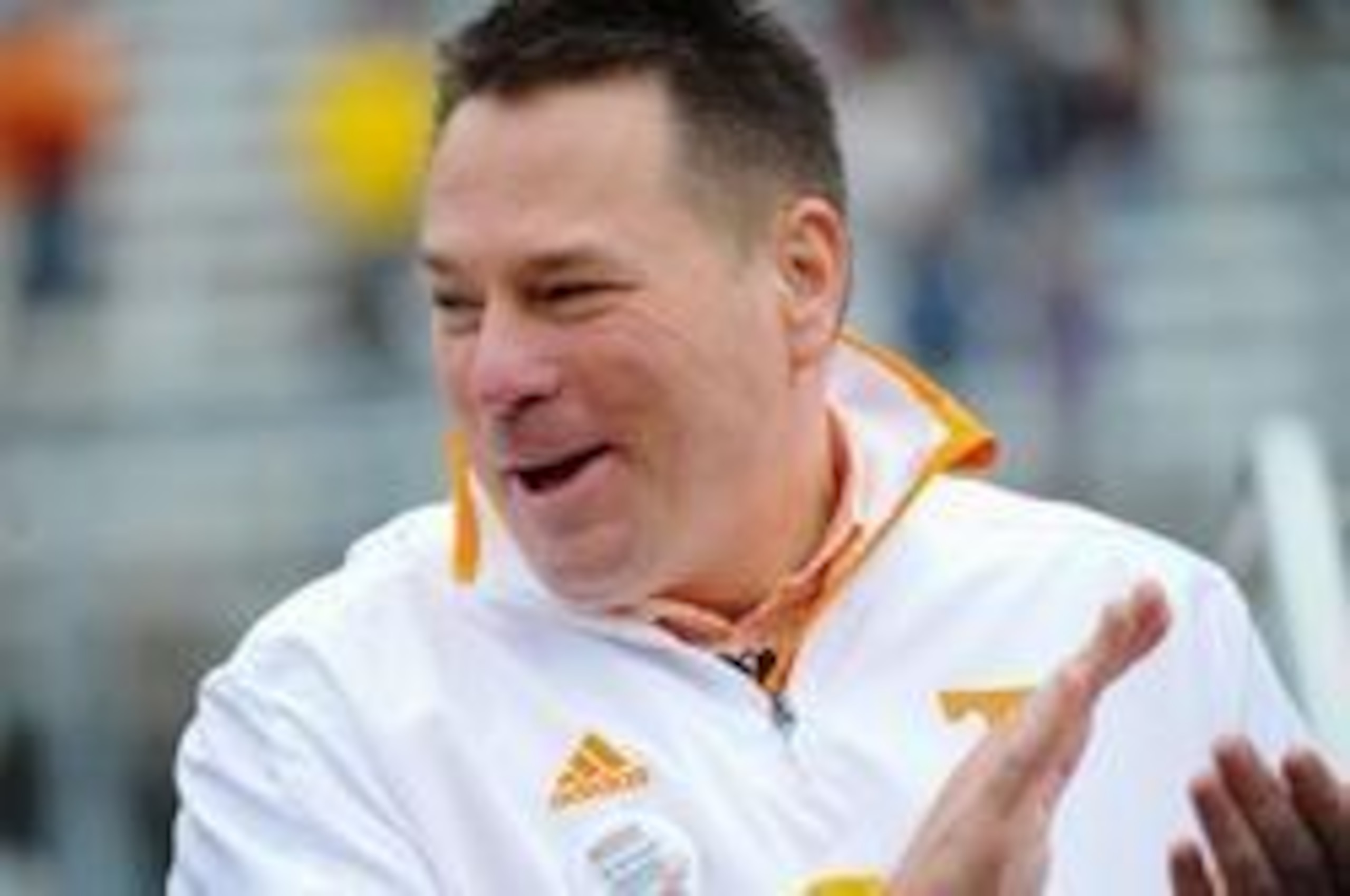 Tennessee head coach Butch Jones