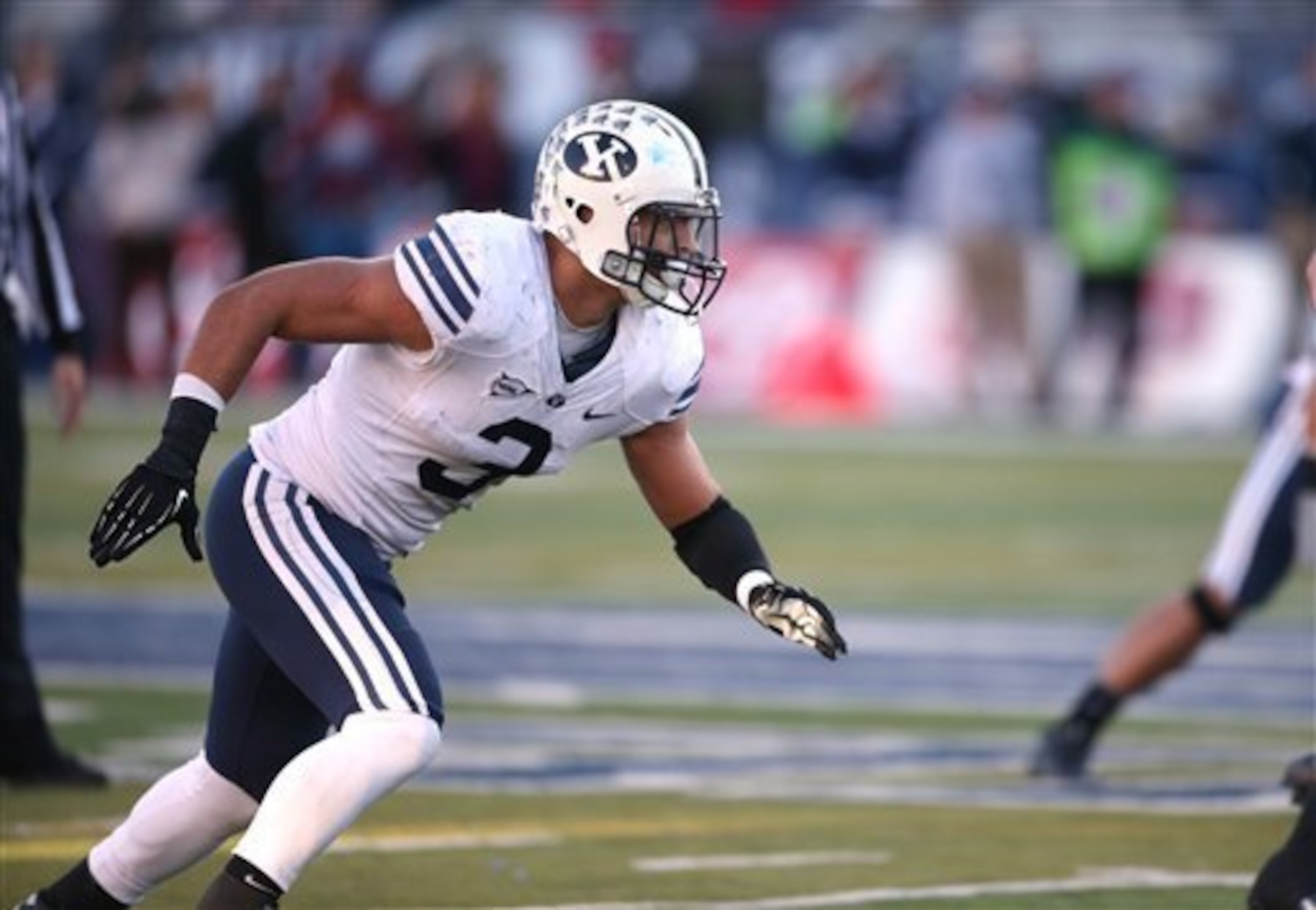 The Bills could turn to a defensive playmaker like BYU's Kyle Van Noy to improve their front seven.