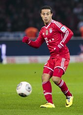 Thiago never finished on the losing side in the Bundesliga