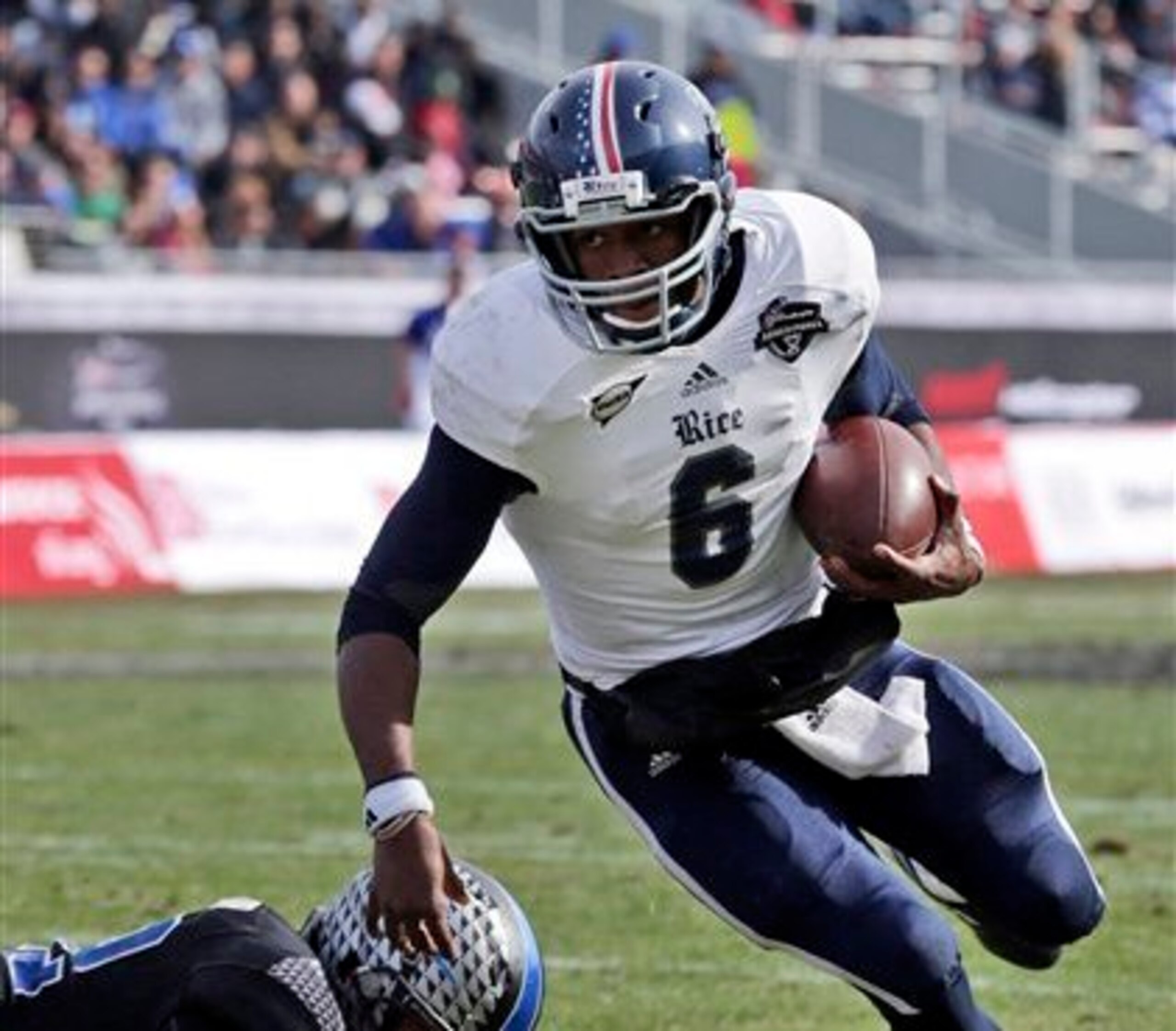 Rice redshirt junior quarterback Driphus Jackson Rice redshirt junior quarterback Driphus Jackson