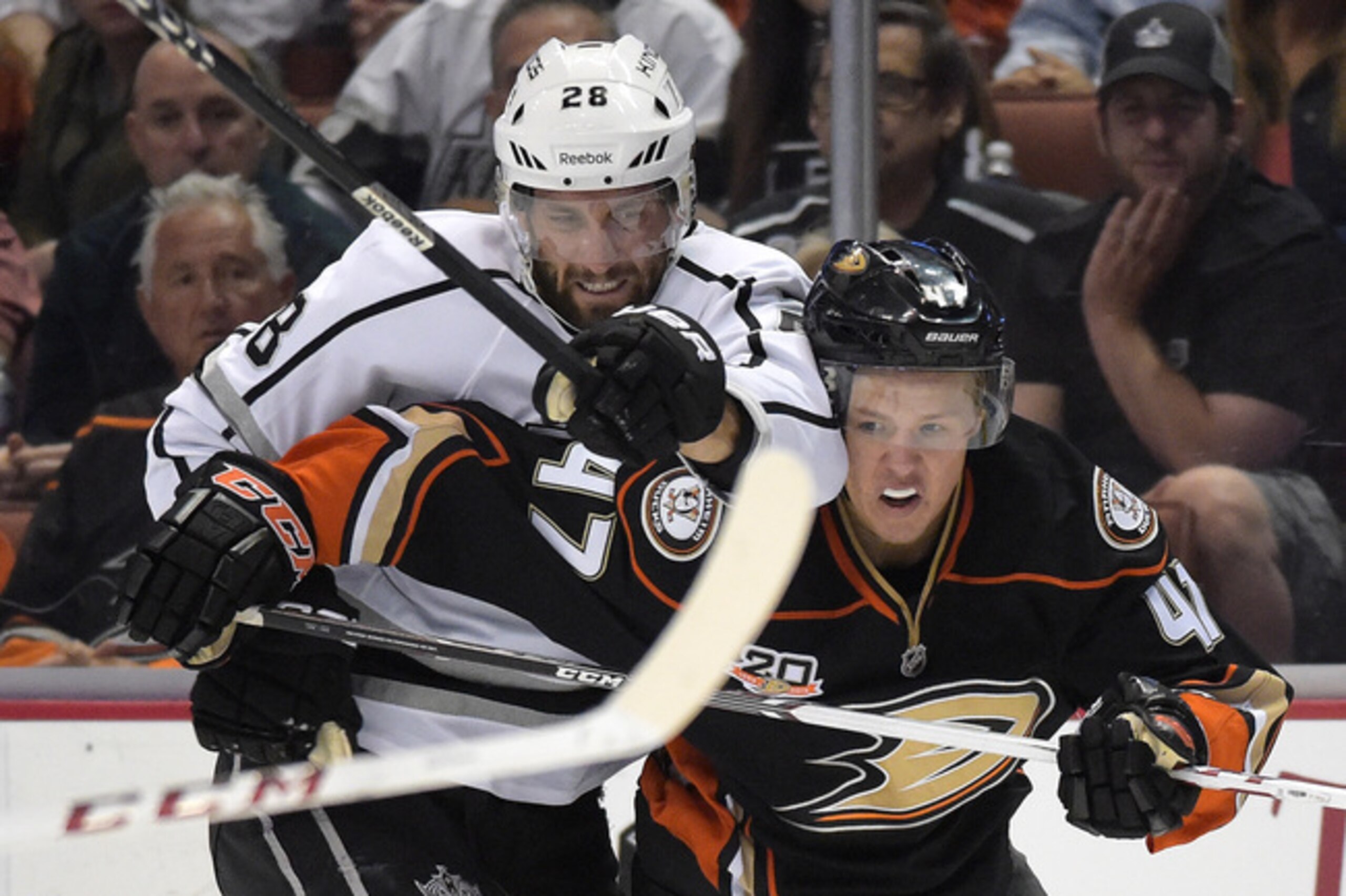 Jarret Stoll is one of the Kings' top penalty killers.