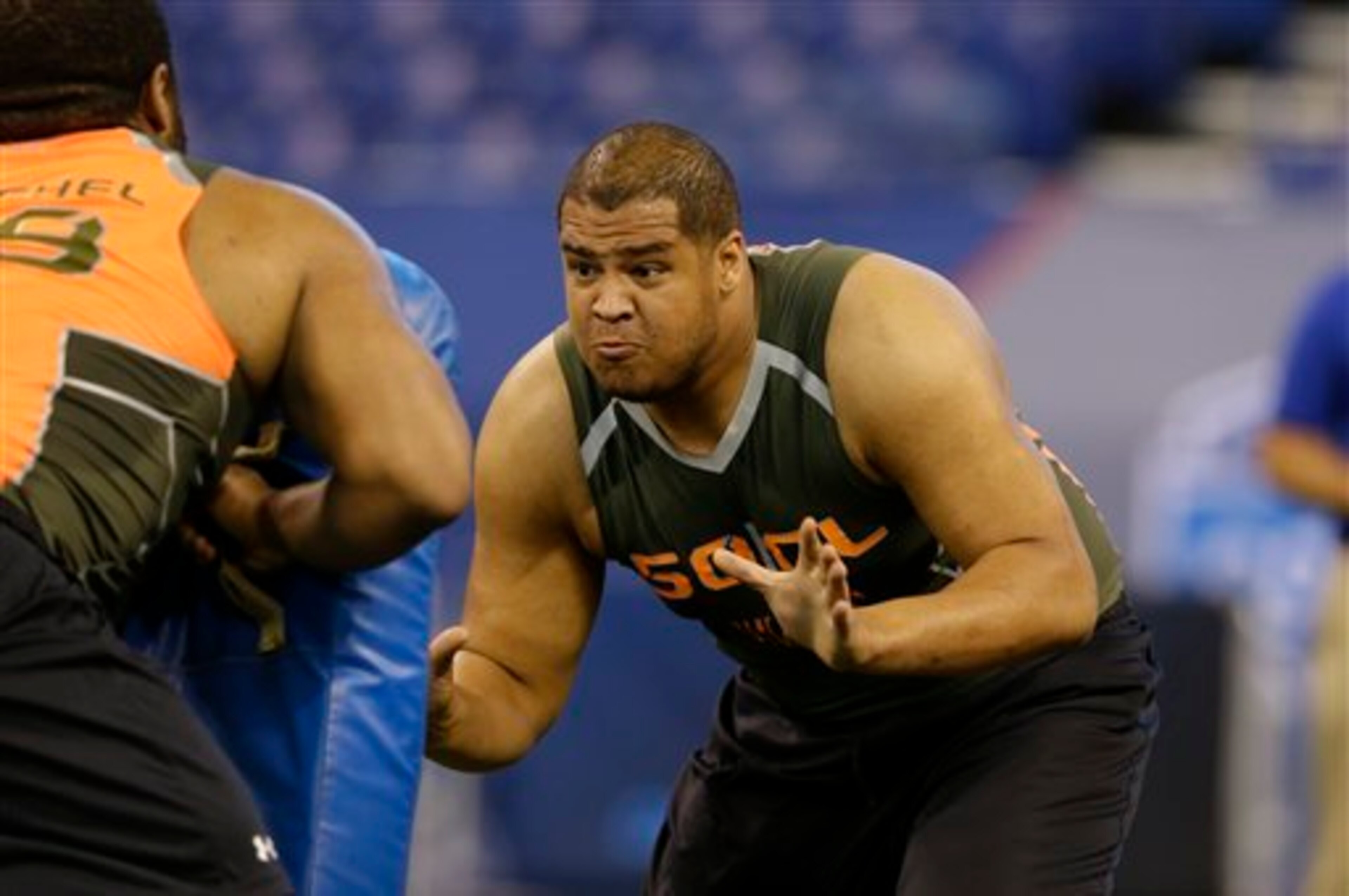 David Yankey has been suggested as a possibility for Buffalo's fourth-round draft pick.