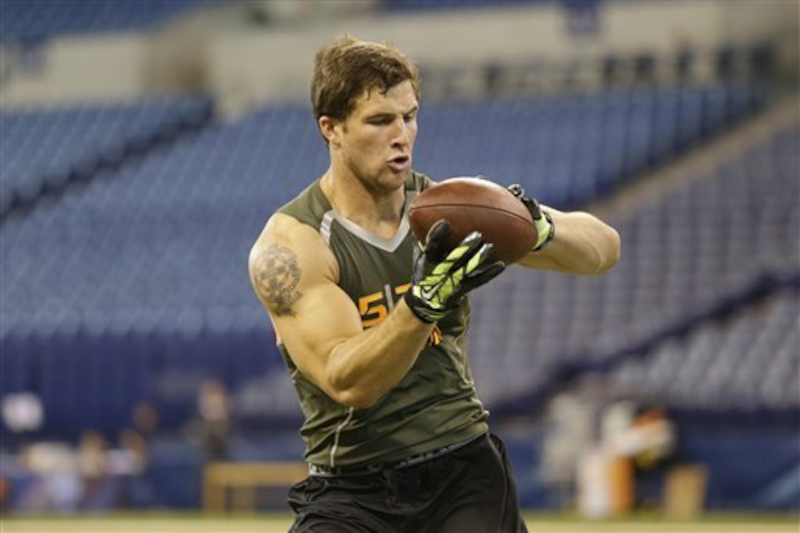 The Dolphins added the consistent Arthur Lynch from Georgia