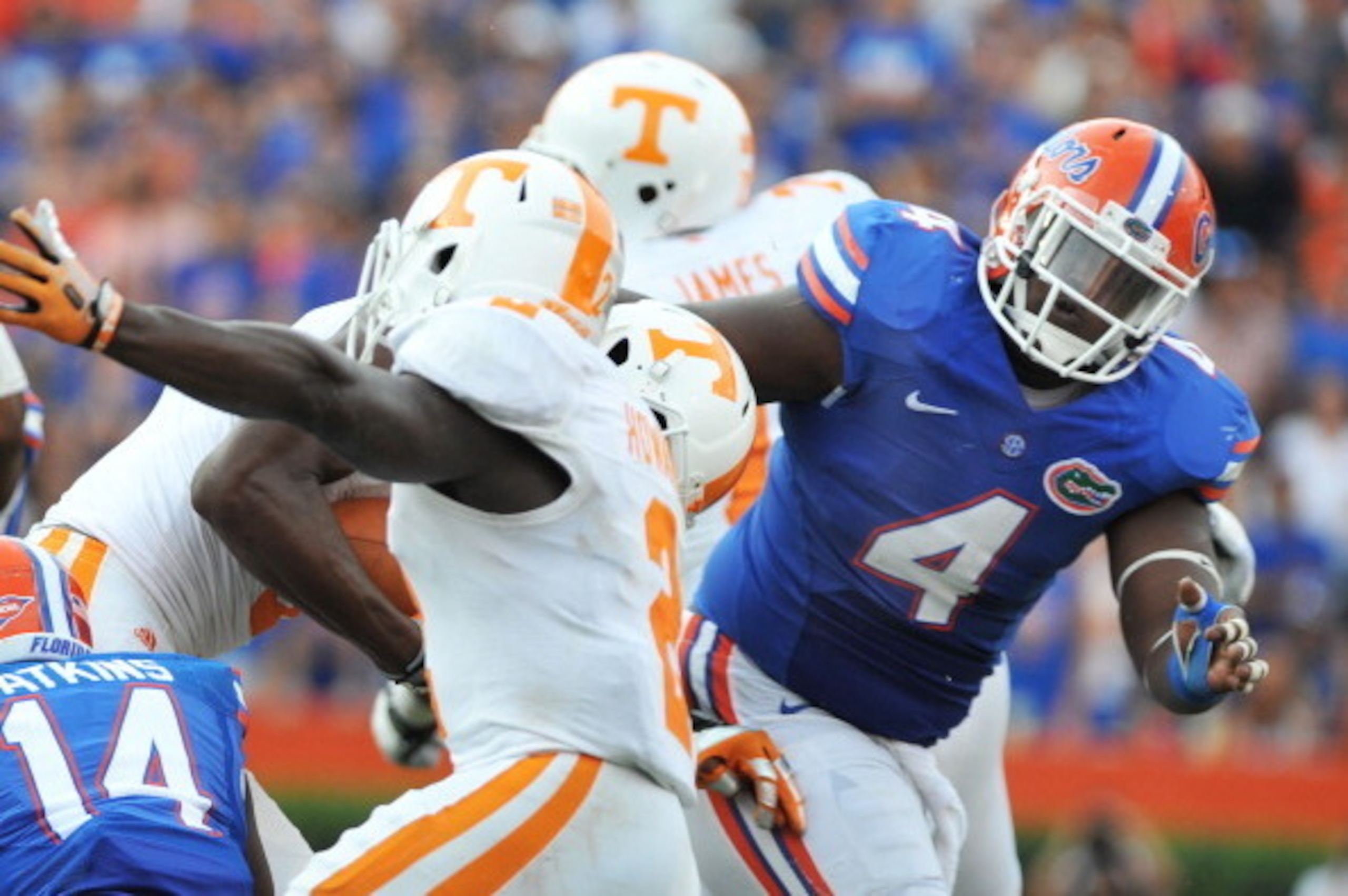 Florida's Damien Jacobs is among the undrafted free agents who have been signed by the Buffalo Bills.
