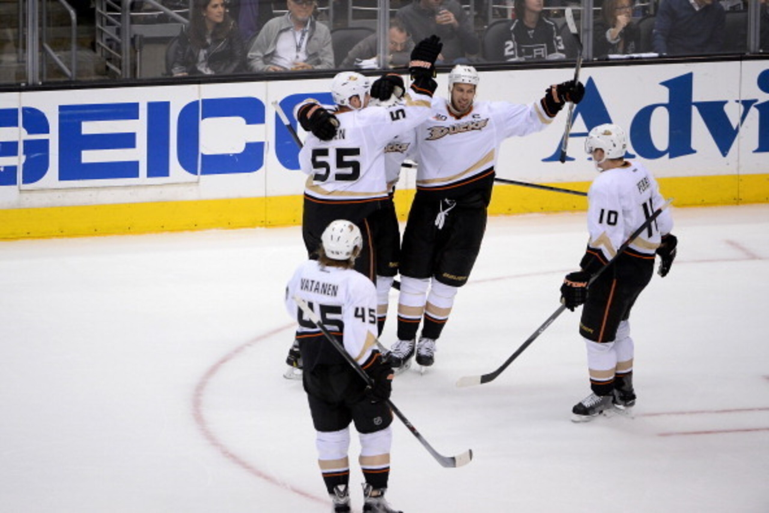 The Ducks have evened the series at 2-2.