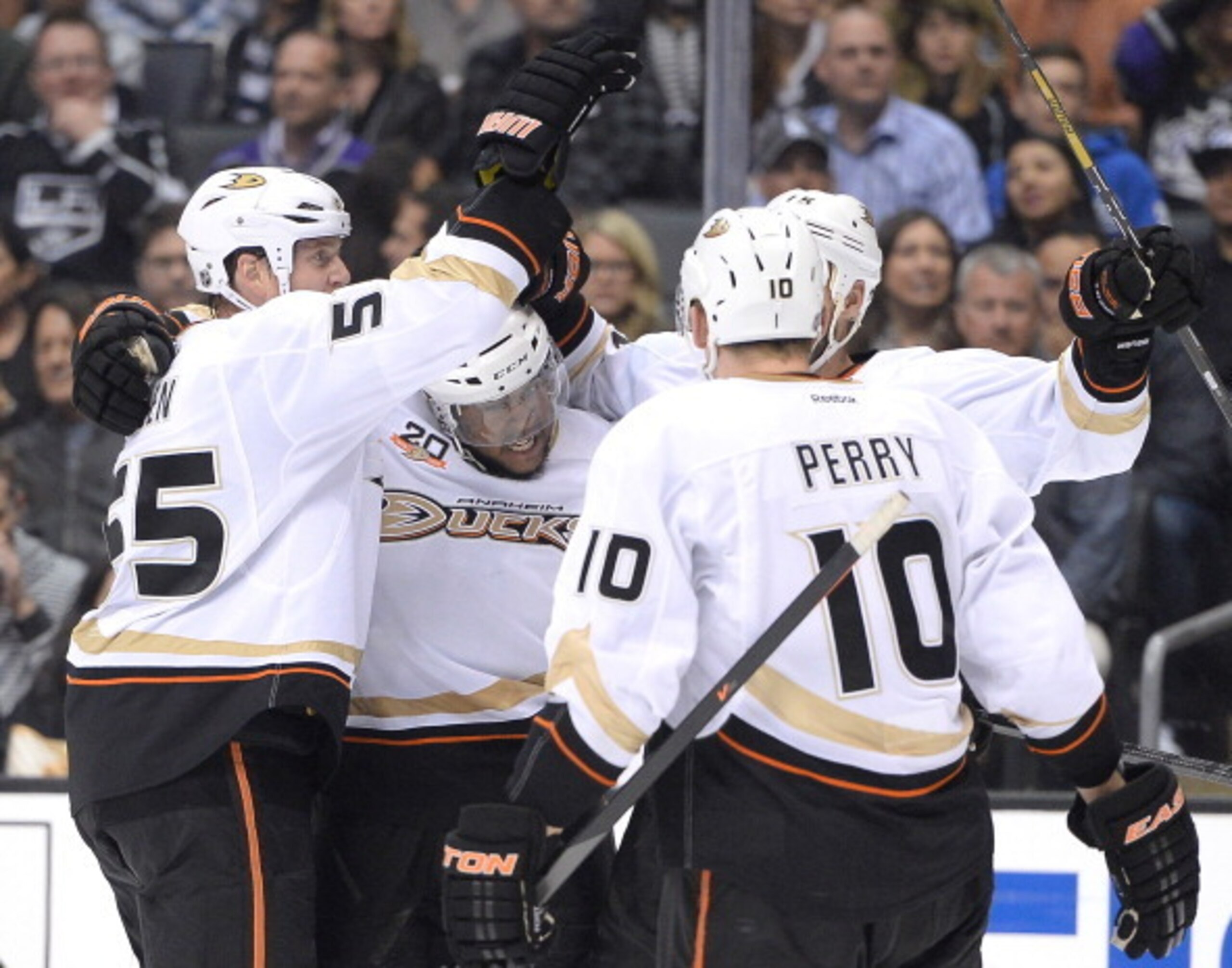 The Ducks top line has been productive.