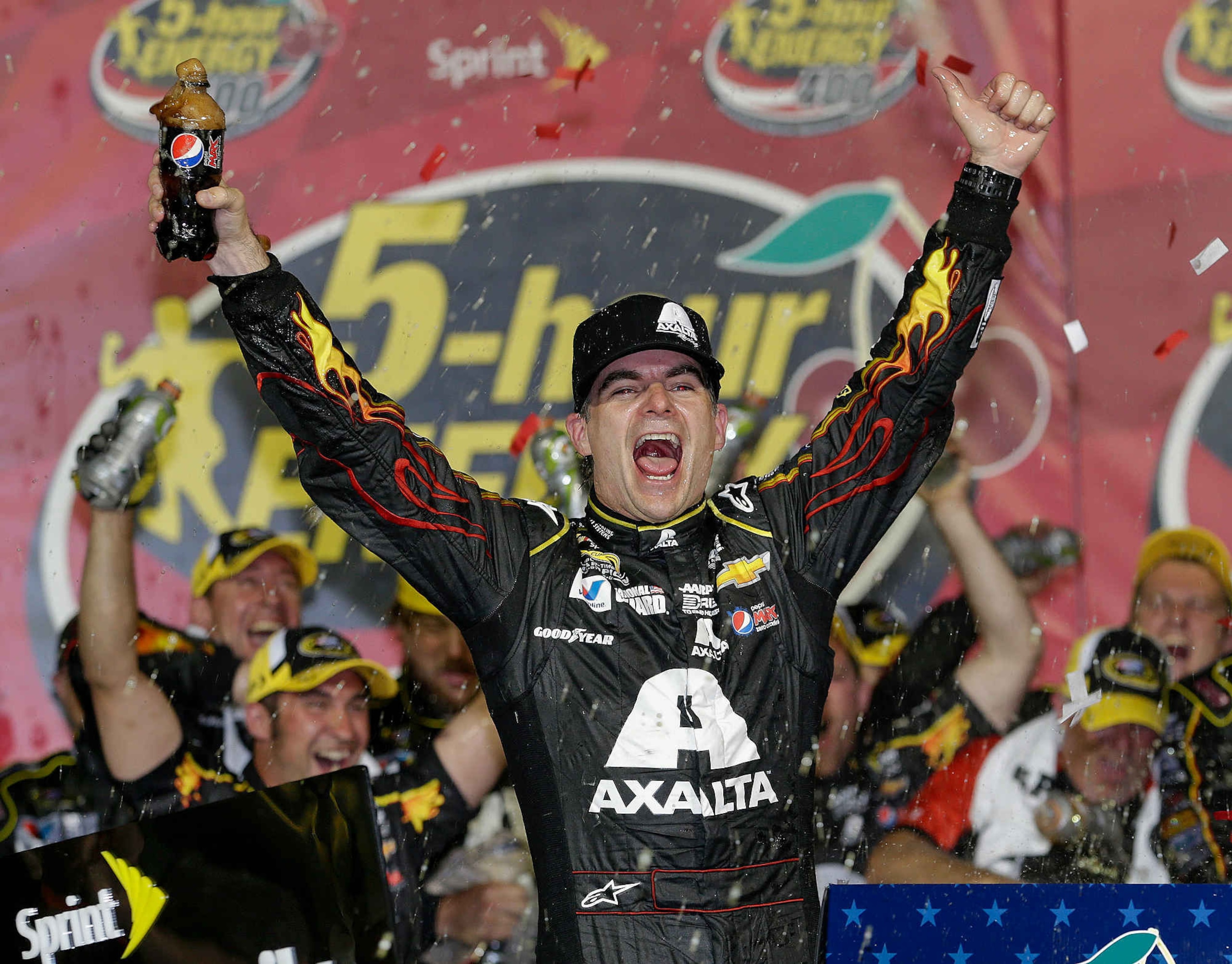 Kansas Winner Jeff Gordon