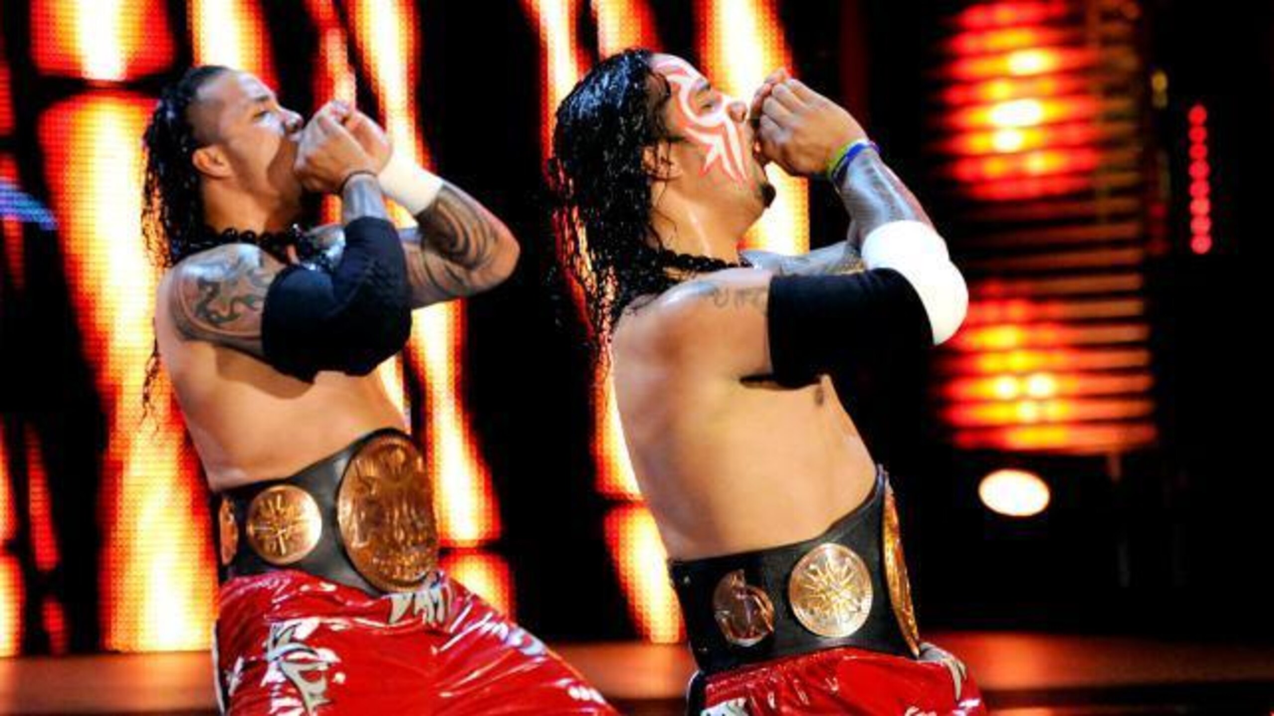 Tag Team champions The Usos