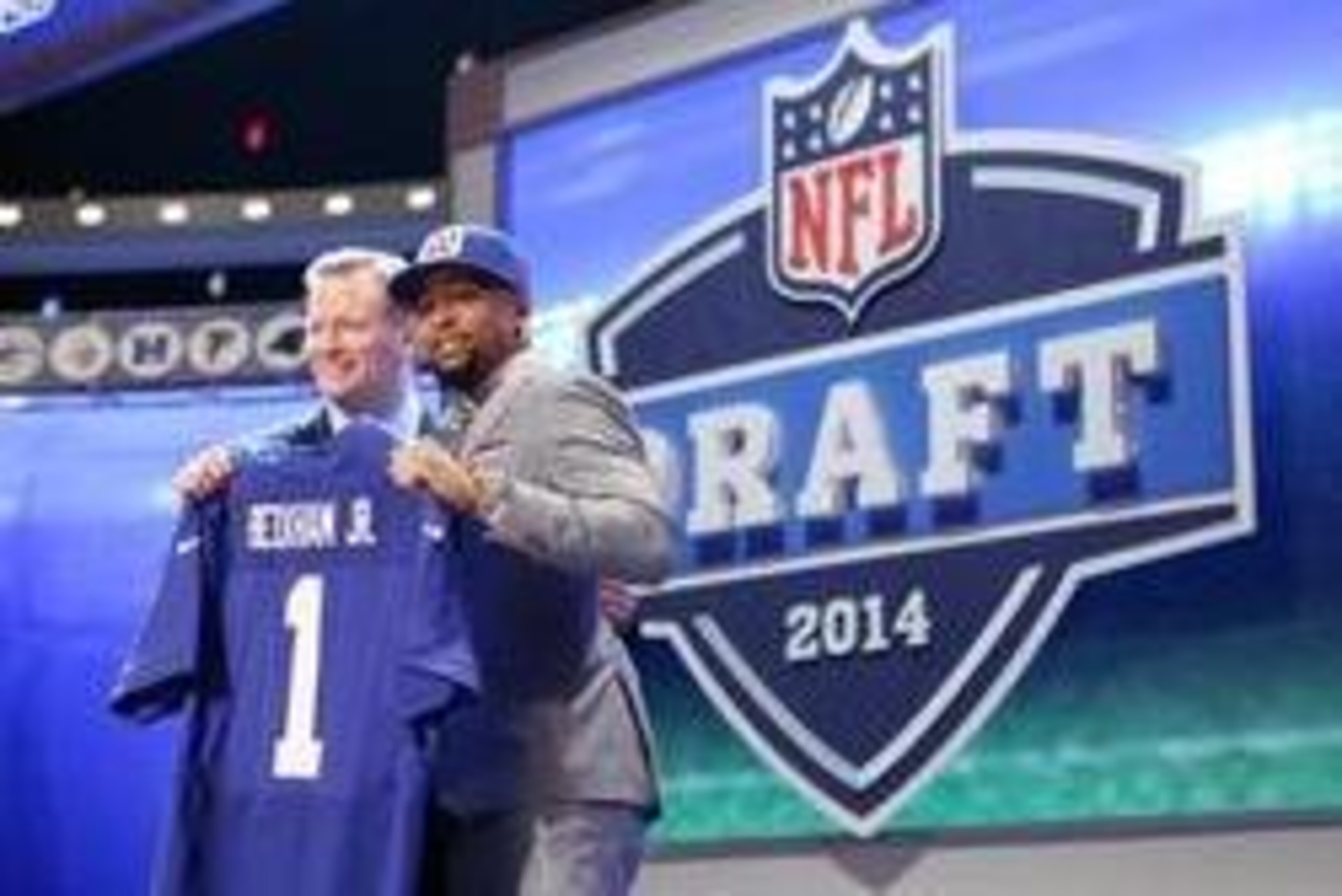 Odell Beckham, Jr. was the Giants' first-round selection.