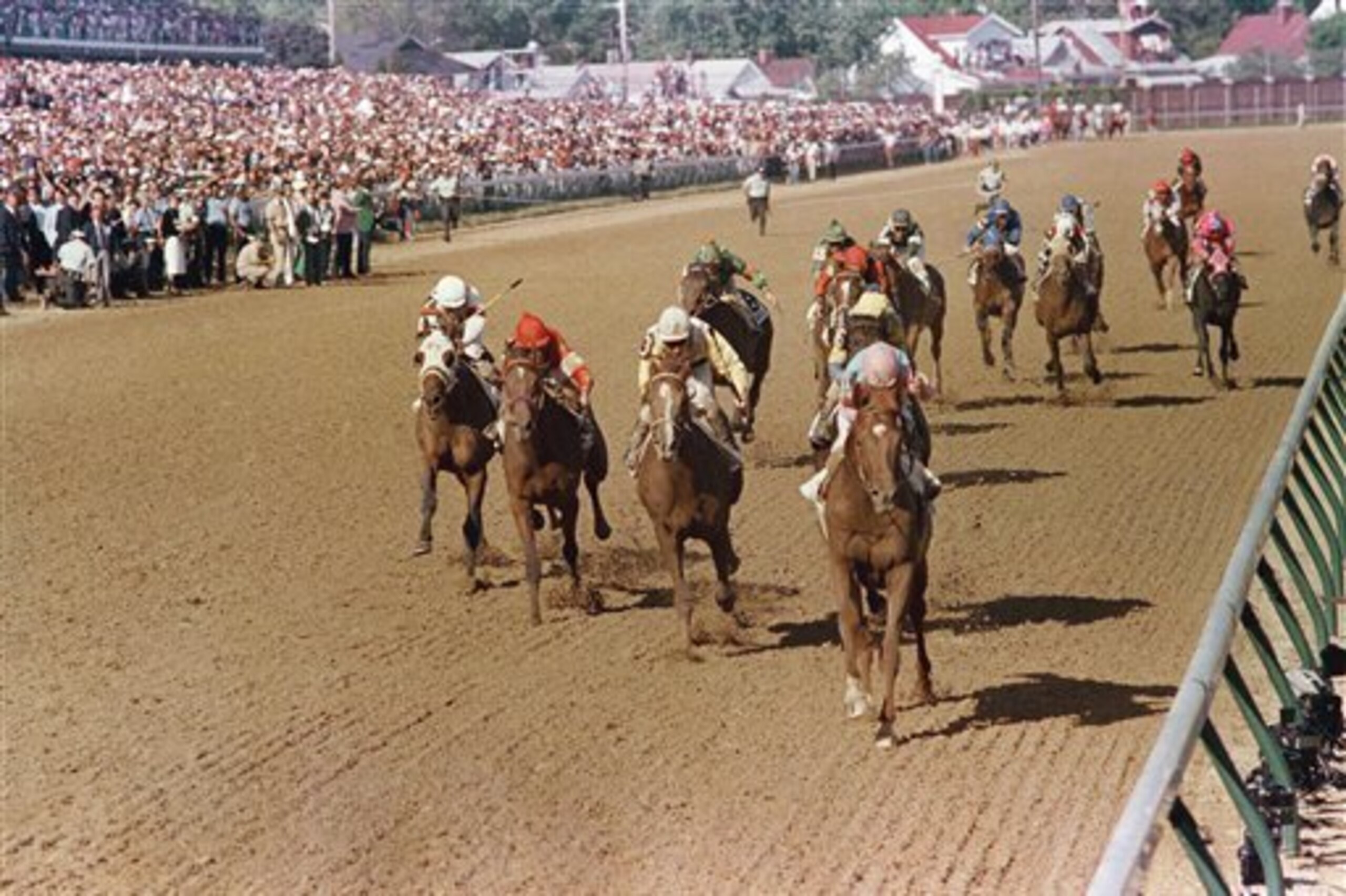 Ferdinand winning the 1986 Kentucky Derby.