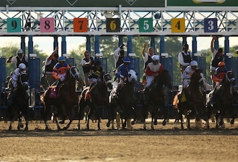 Belmont Park is the largest track in the country.