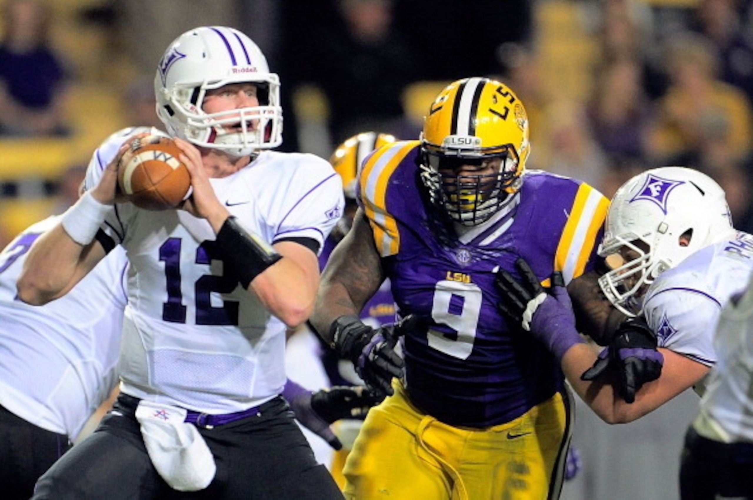 Former LSU defensive tackle Ego Ferguson