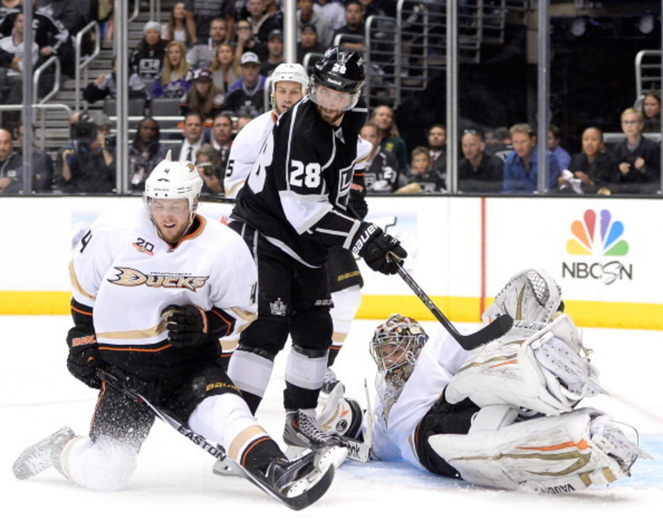 John Gibson has to continue to play well for the Ducks. John Gibson has to continue to play well for the Ducks.
