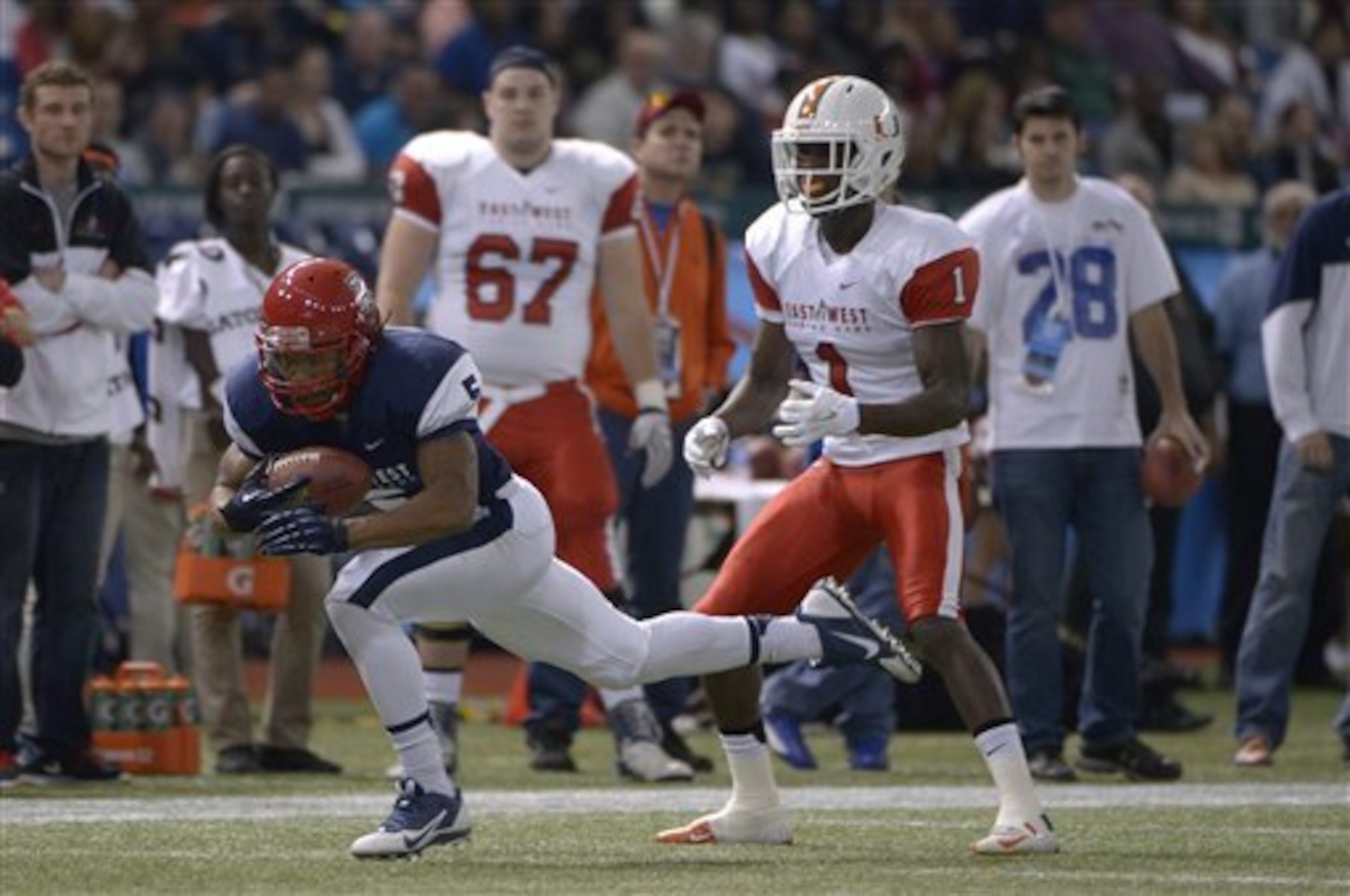 Chris Burke believed that Shaquille Richardson was not enough to address the need at cornerback.