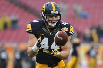Iowa linebacker James Morris could make the 53-man roster.
