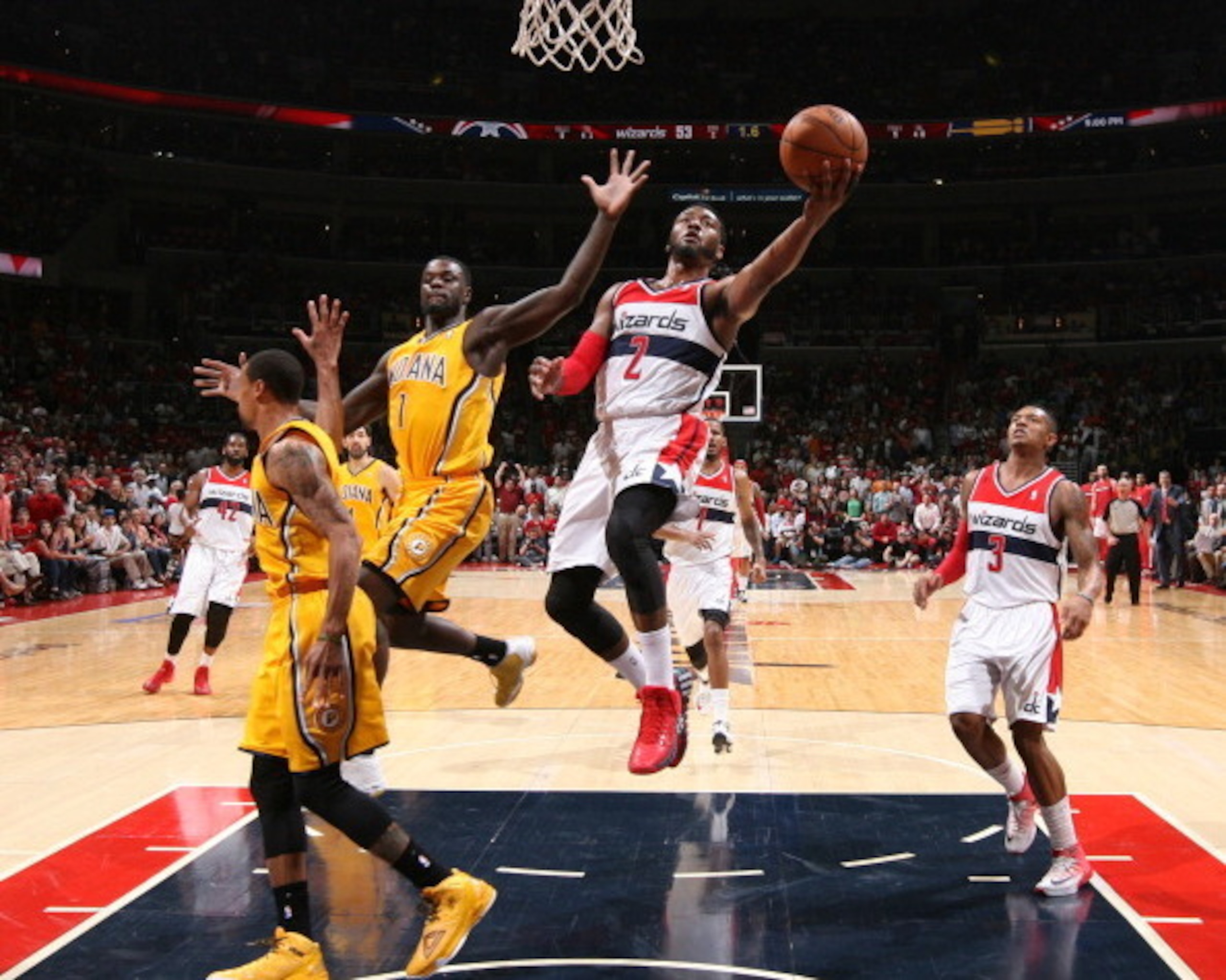 John Wall got a pass on his poor shooting in the first round, but against Indiana, Wall's bad performances have been highlighted.