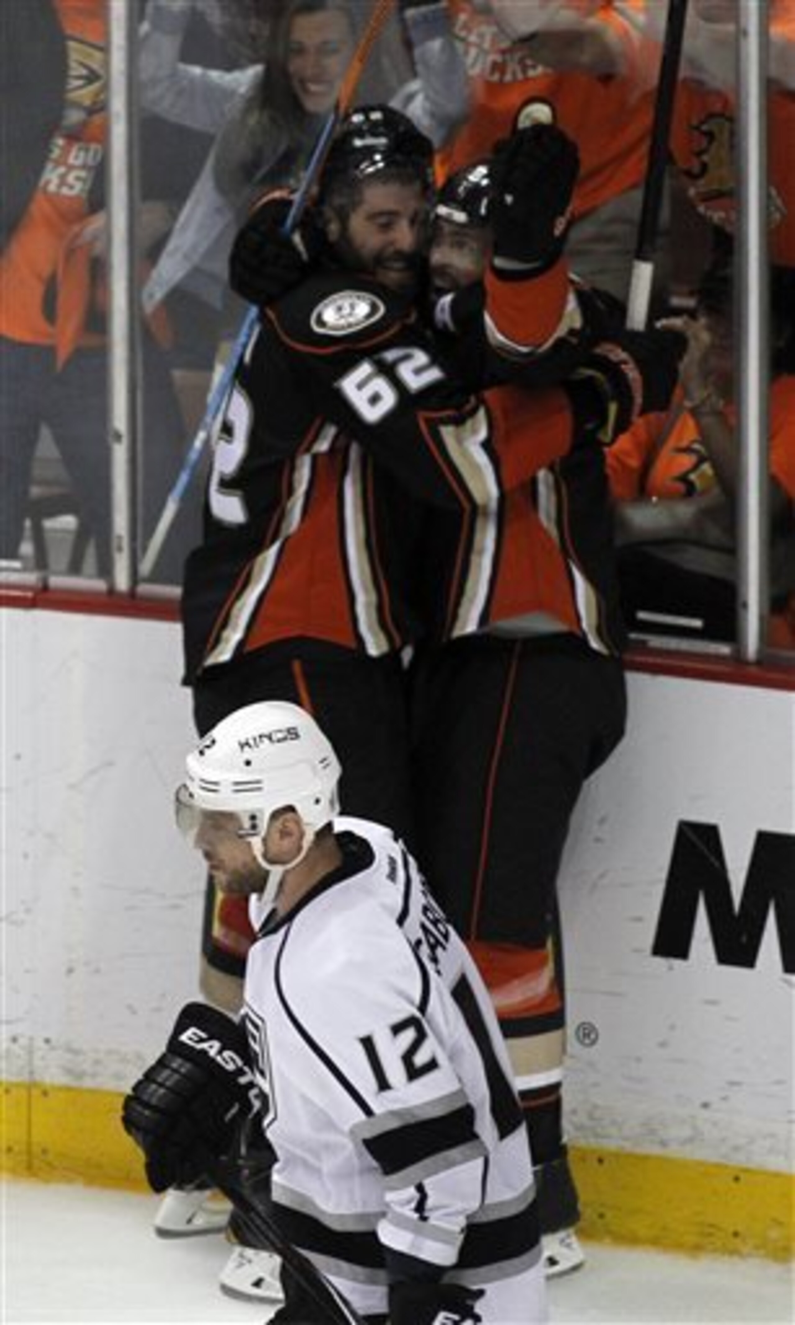 The Ducks power play scored again in Game 5.