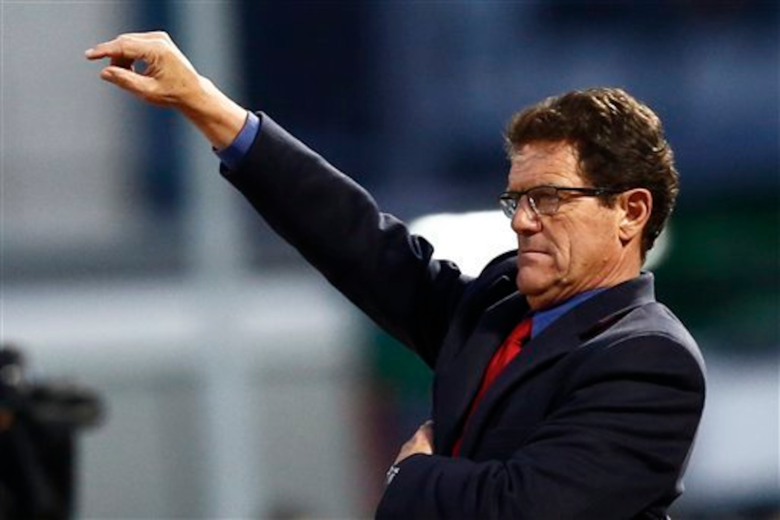 Russia boss Fabio Capello
