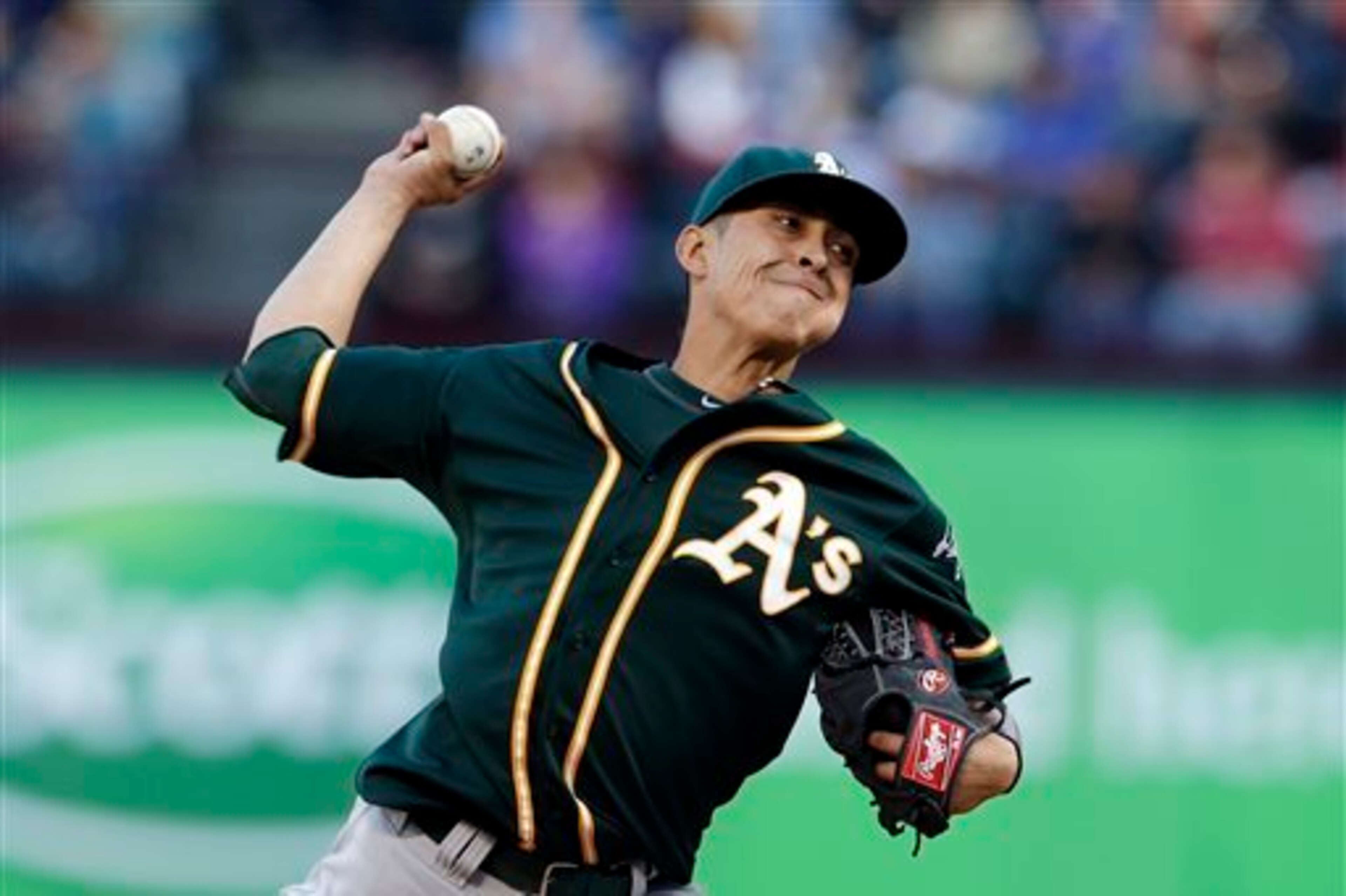 Chavez has a 2.44 ERA with 51 strikeouts in eight starts for the A's. Chavez has a 2.44 ERA with 51 strikeouts in eight starts for the A's.
