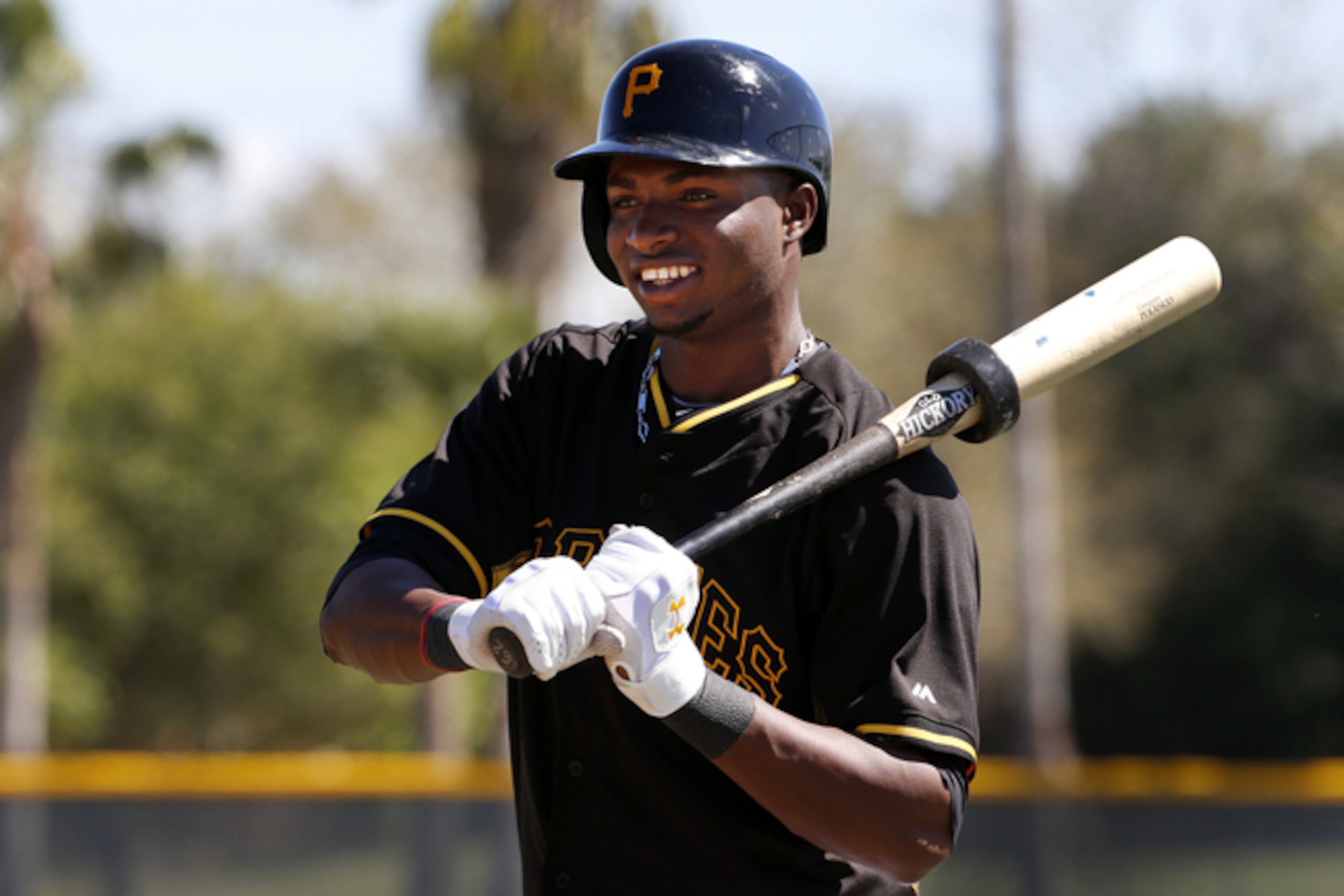 Pirates OF Gregory Polanco is batting .378/.439/.622 with 21 extra-base hits in 37 games for Triple-A Indianapolis this season. Pirates OF Gregory Polanco is batting .378/.439/.622 with 21 extra-base hits in 37 games for Triple-A Indianapolis this season.