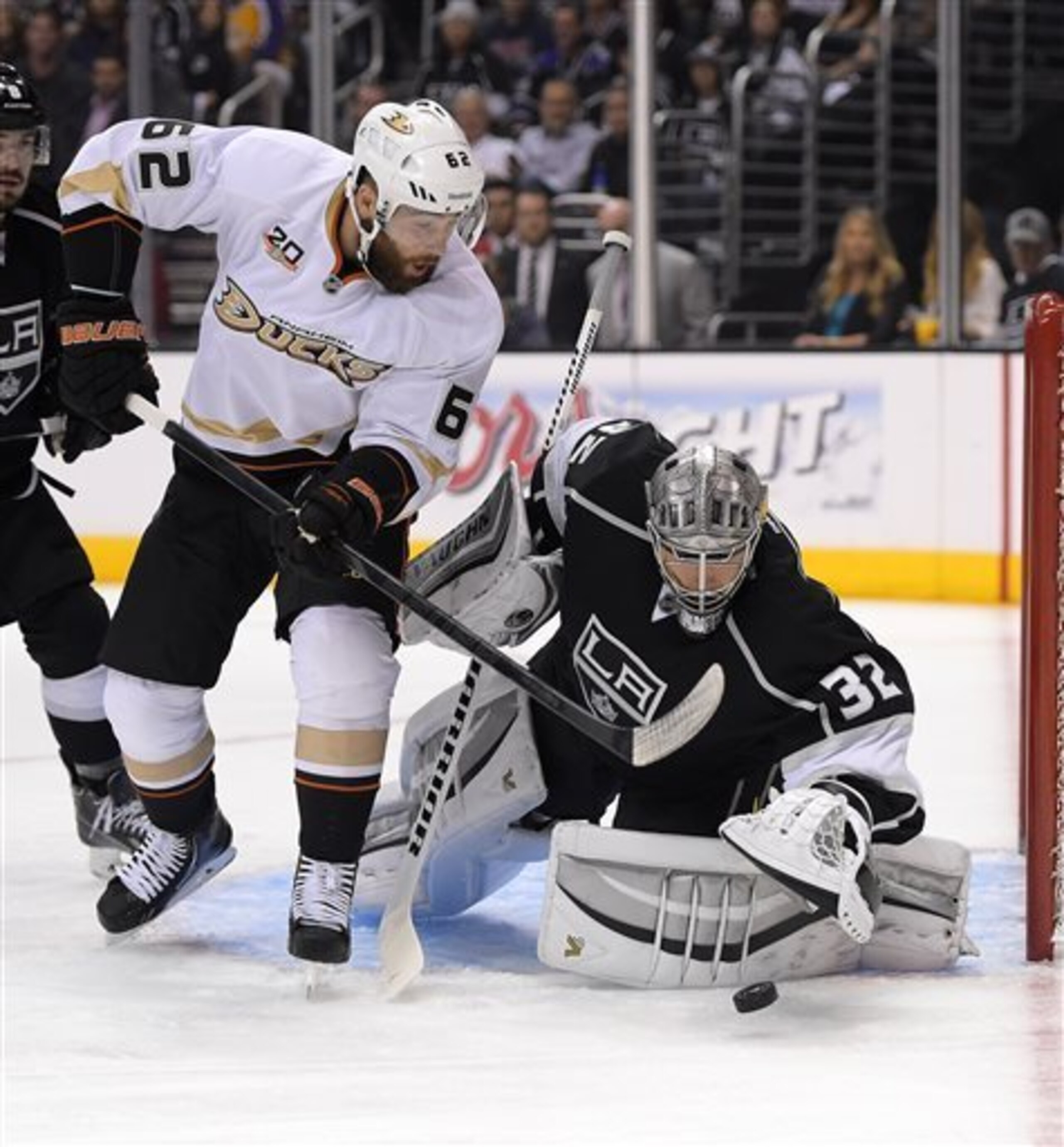 The Ducks need to make life tough for Jonathan Quick.