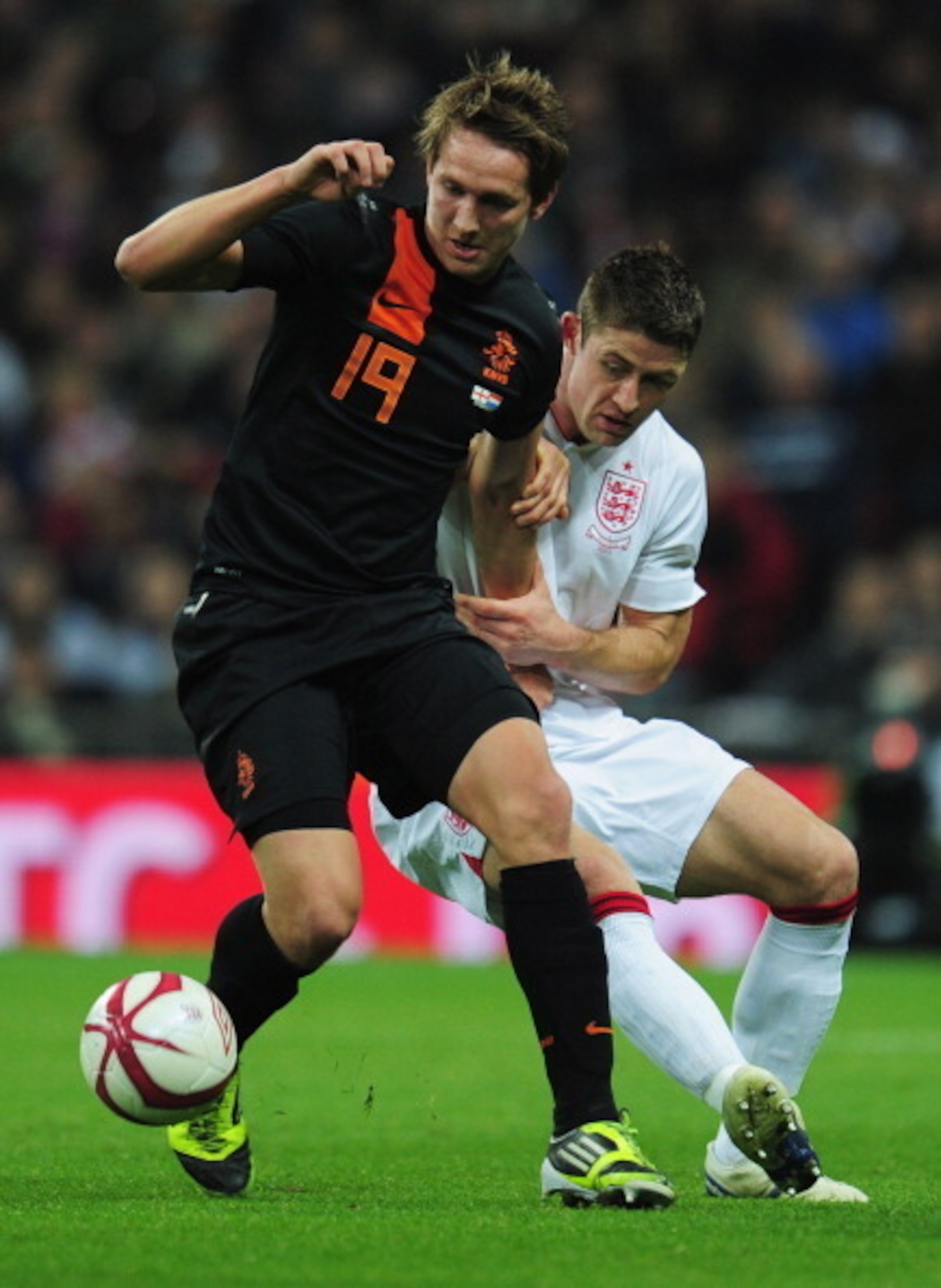 Lucky Luuk here in action against England