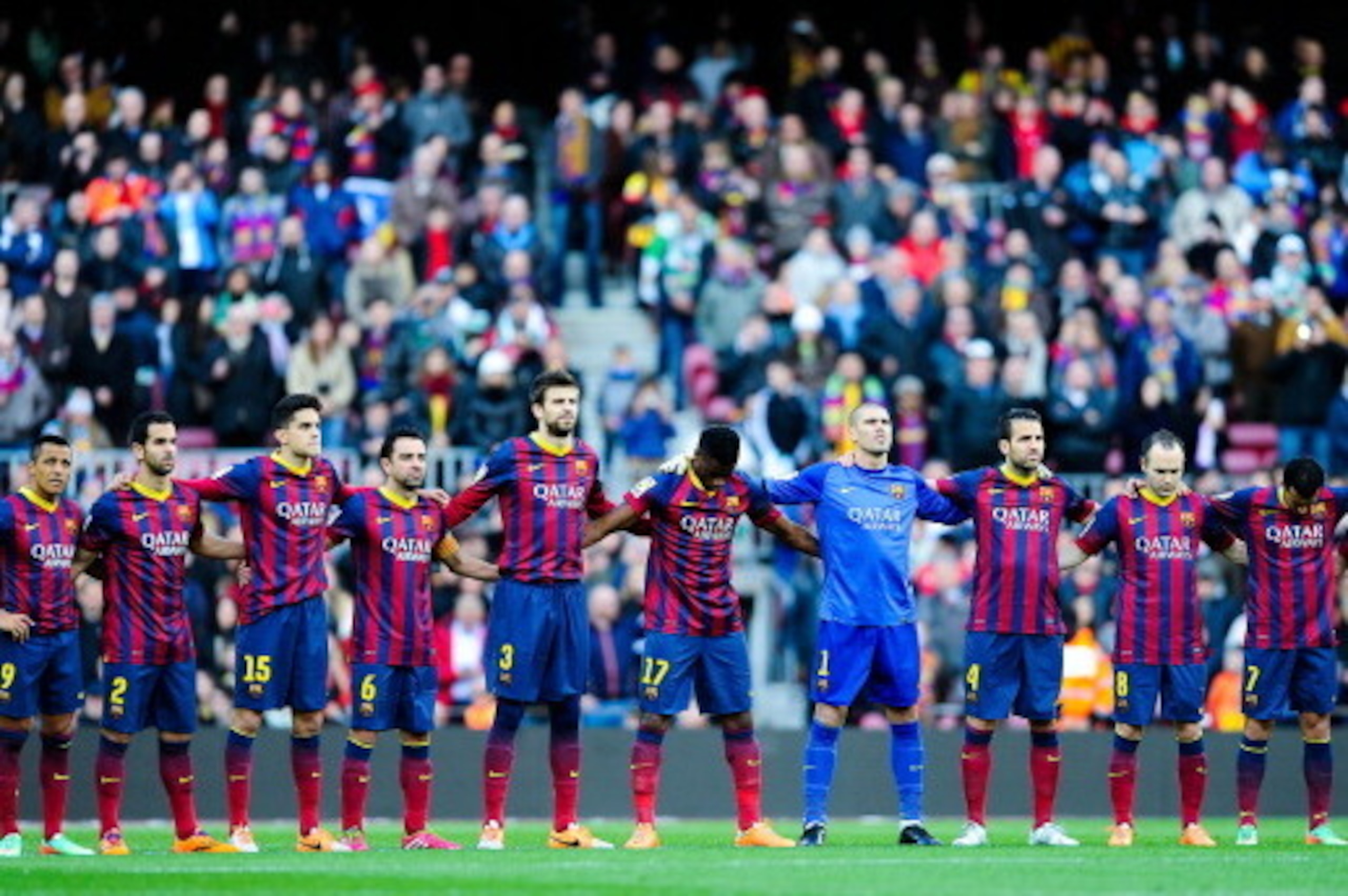 Barcelona have turned to their full squad this season.