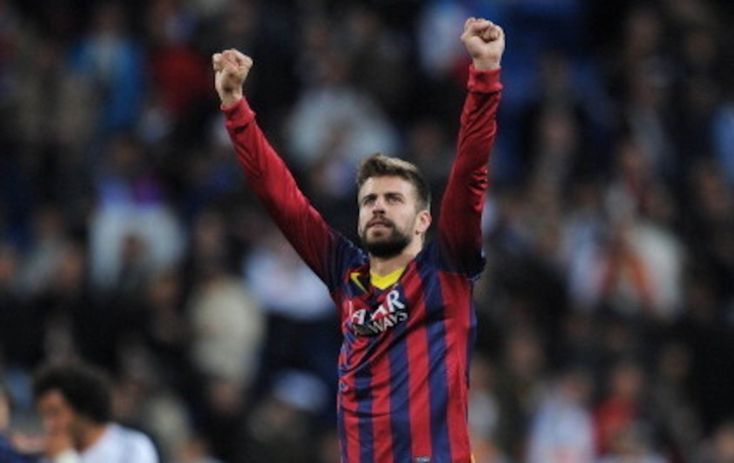 Gerard Pique had a better first half to the season.