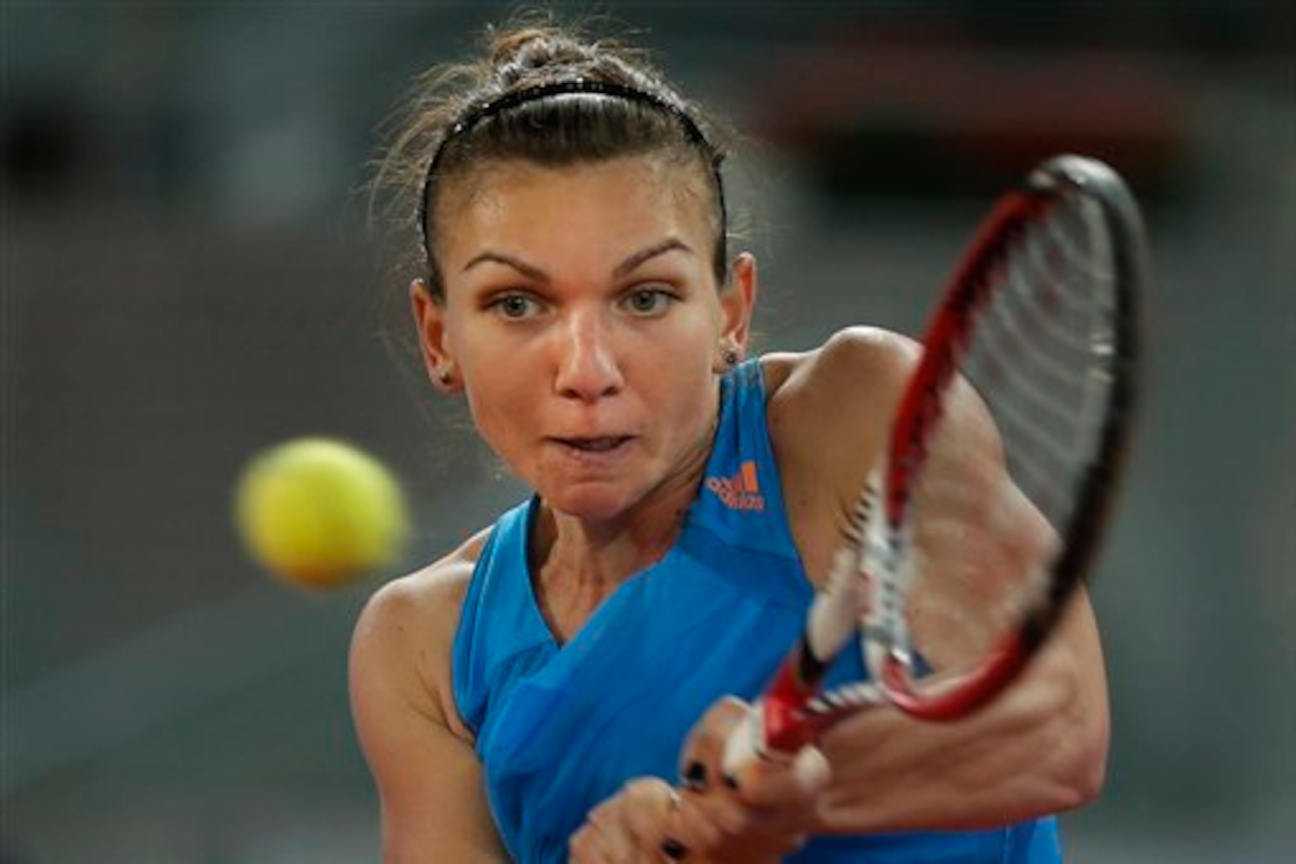 Simona Halep, seen here at the Rome Open, will be ranked No. 4 by Monday.