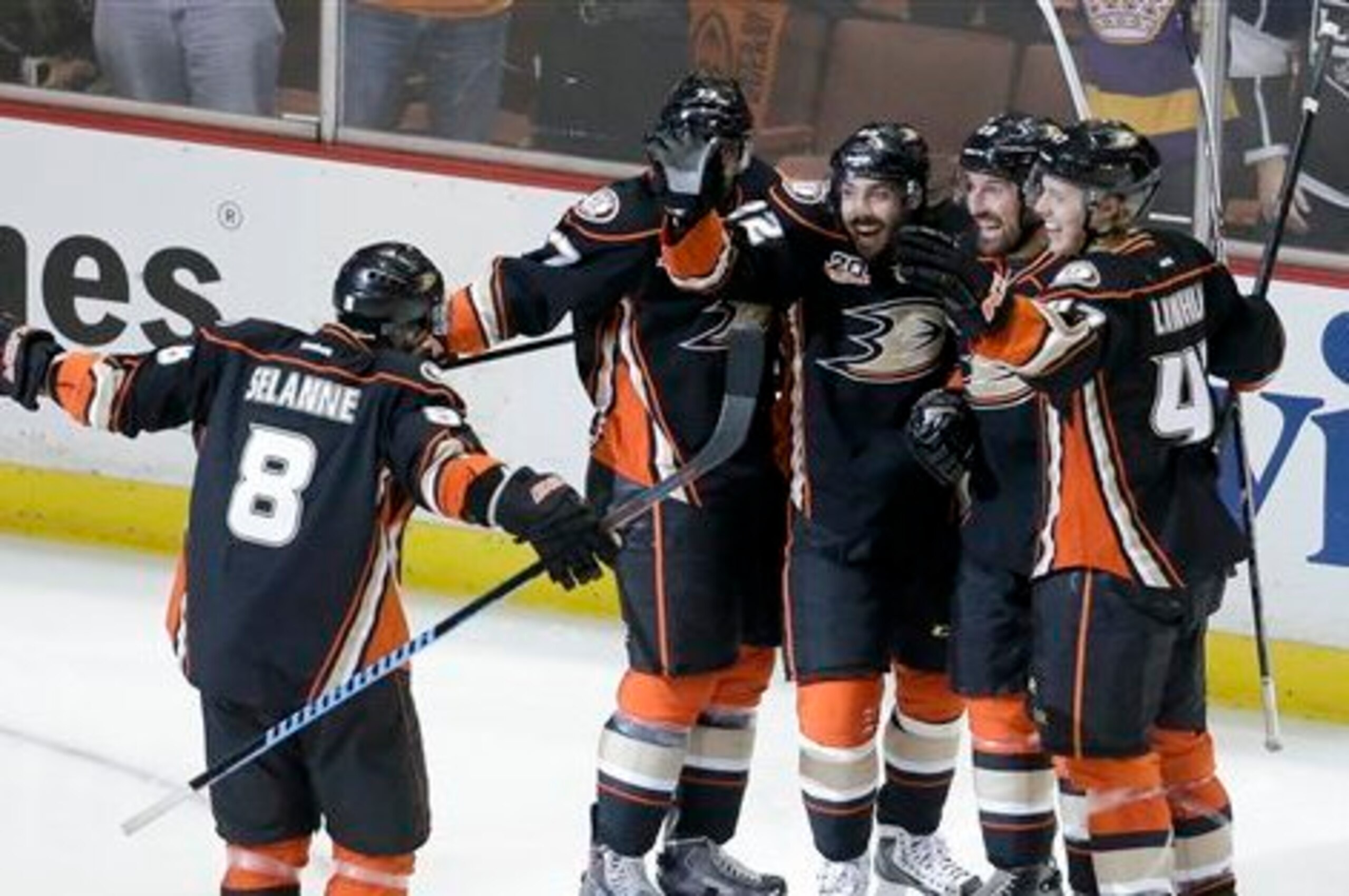 The Ducks were the top seed in the Western Conference this year.
