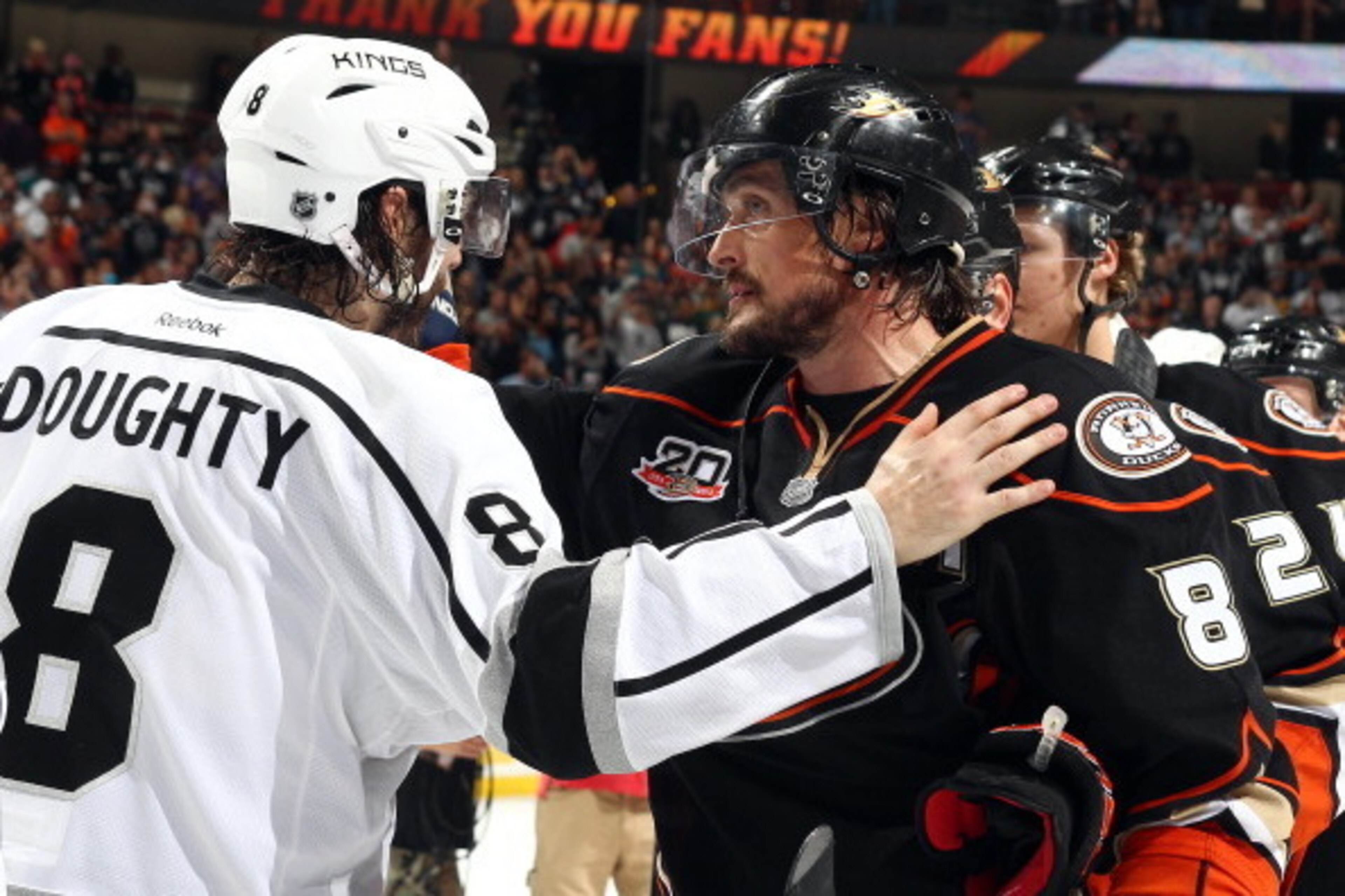 The Ducks season ended after a loss to the Kings in Game 7.
