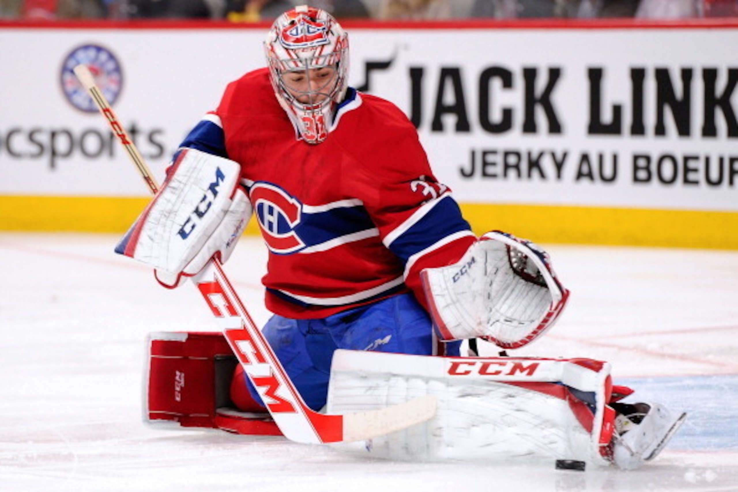 Montreal Canadiens goalie Carey Price.