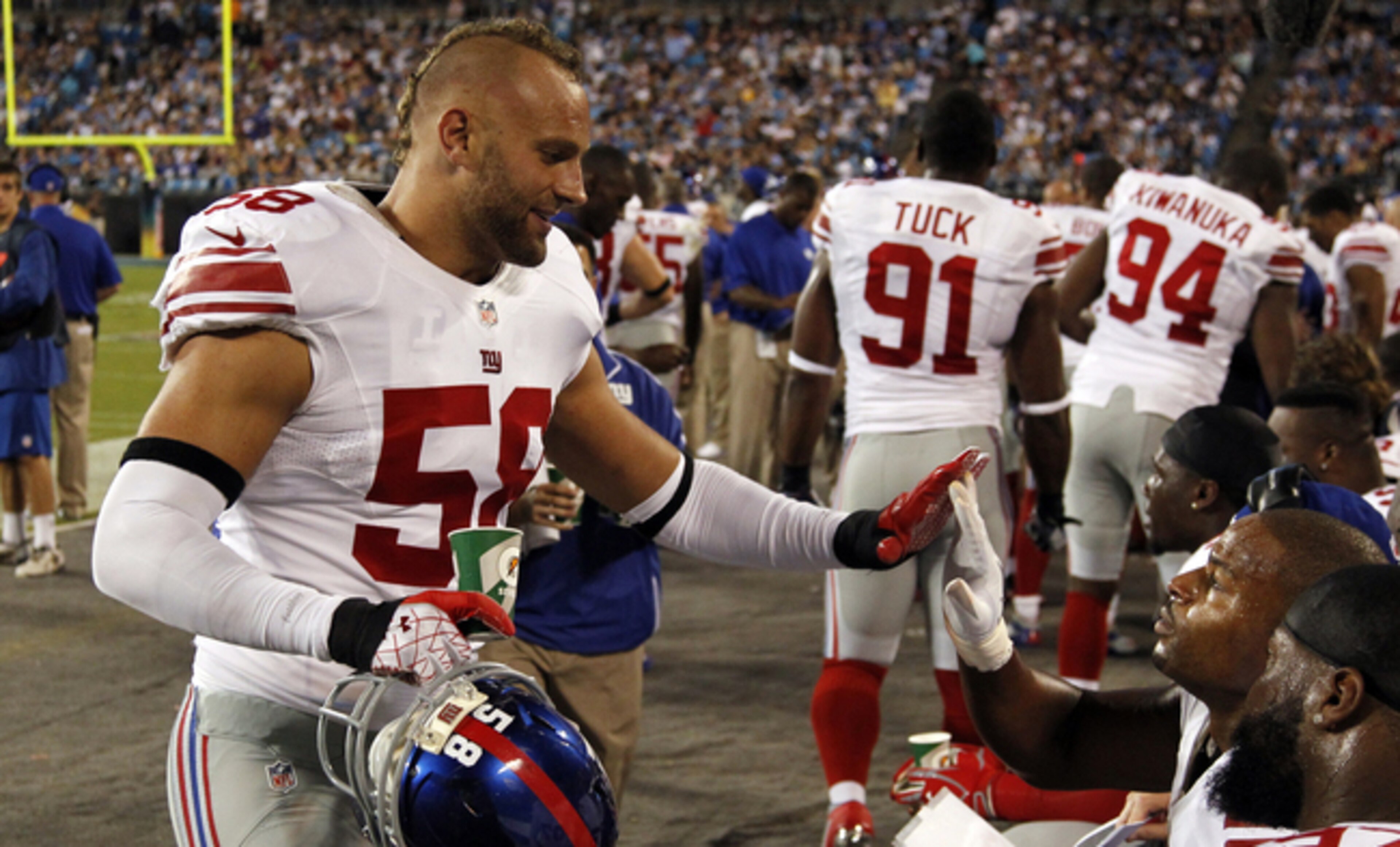 Mark Herzlich's triumph over cancer has been inspiring. But after three seasons, has his time in New York run its course? Mark Herzlich's triumph over cancer has been inspiring. But after three seasons, has his time in New York run its course?