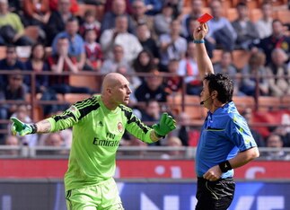 Christian Abbiati's career is over.  Milan needs a new goalkeeper.
