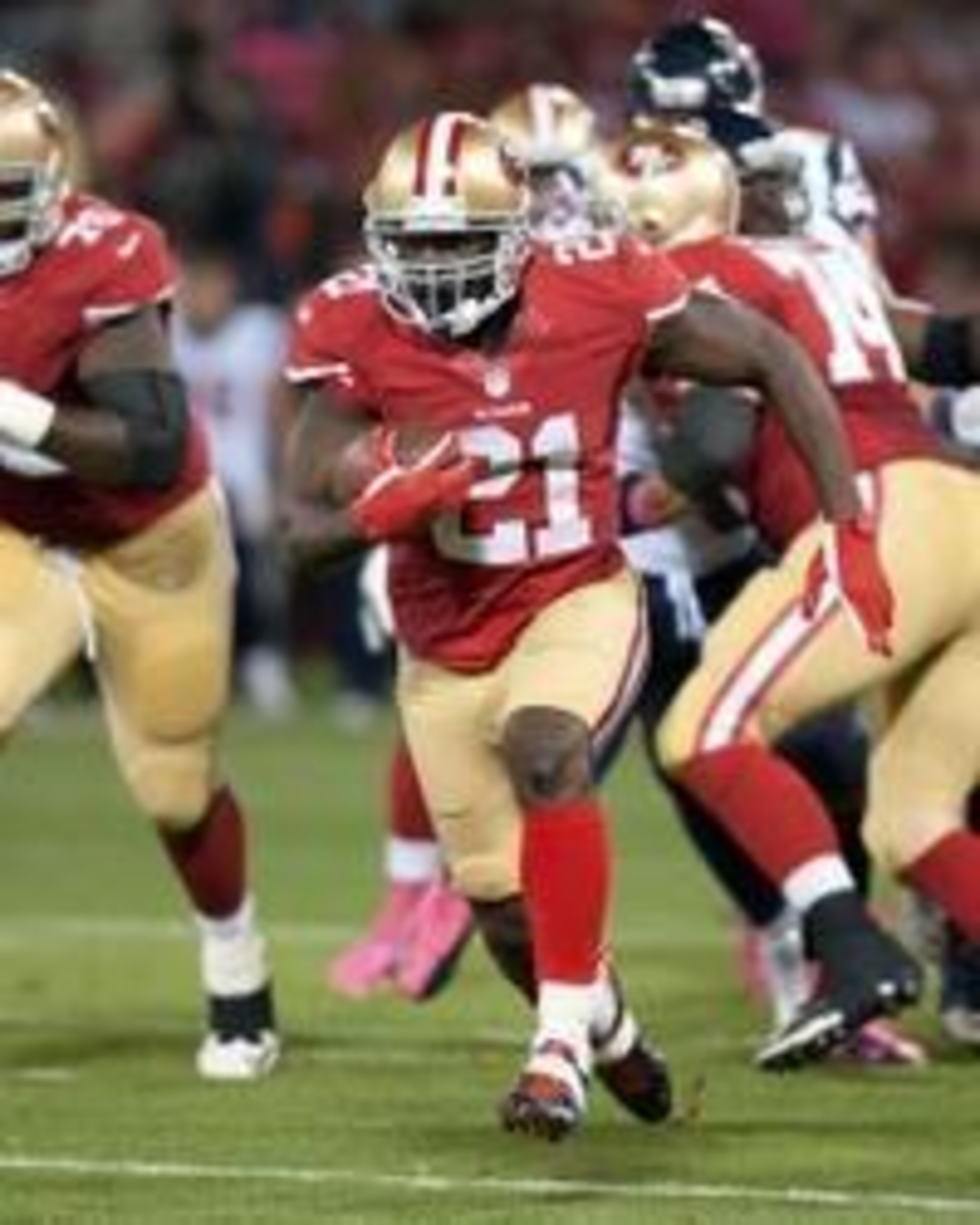 Frank Gore rushed for 1,128 yards last season.
