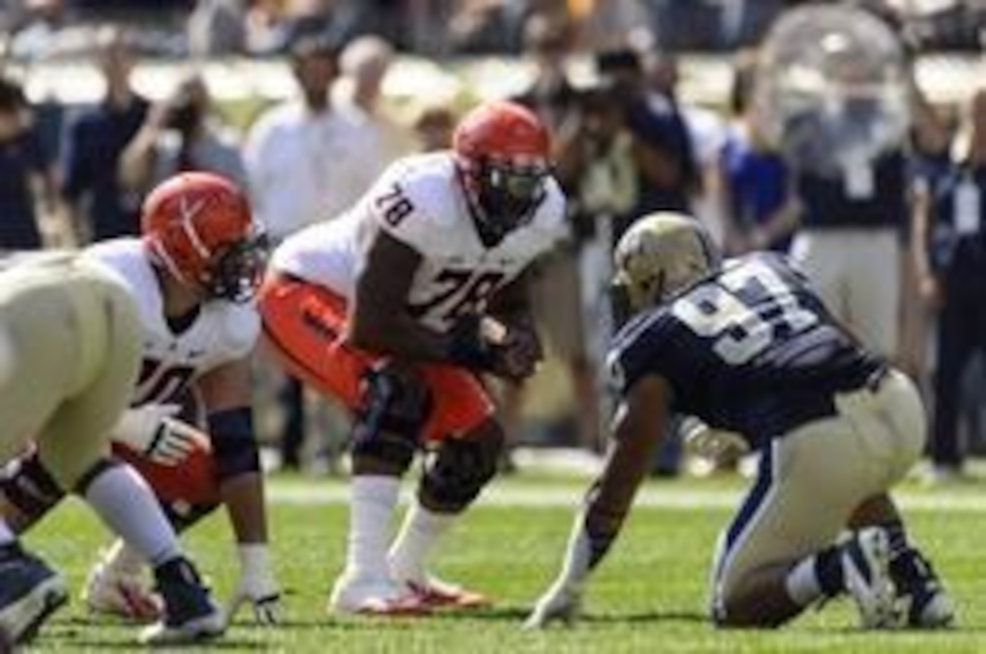 Morgan Moses can be a rookie starter at right tackle.