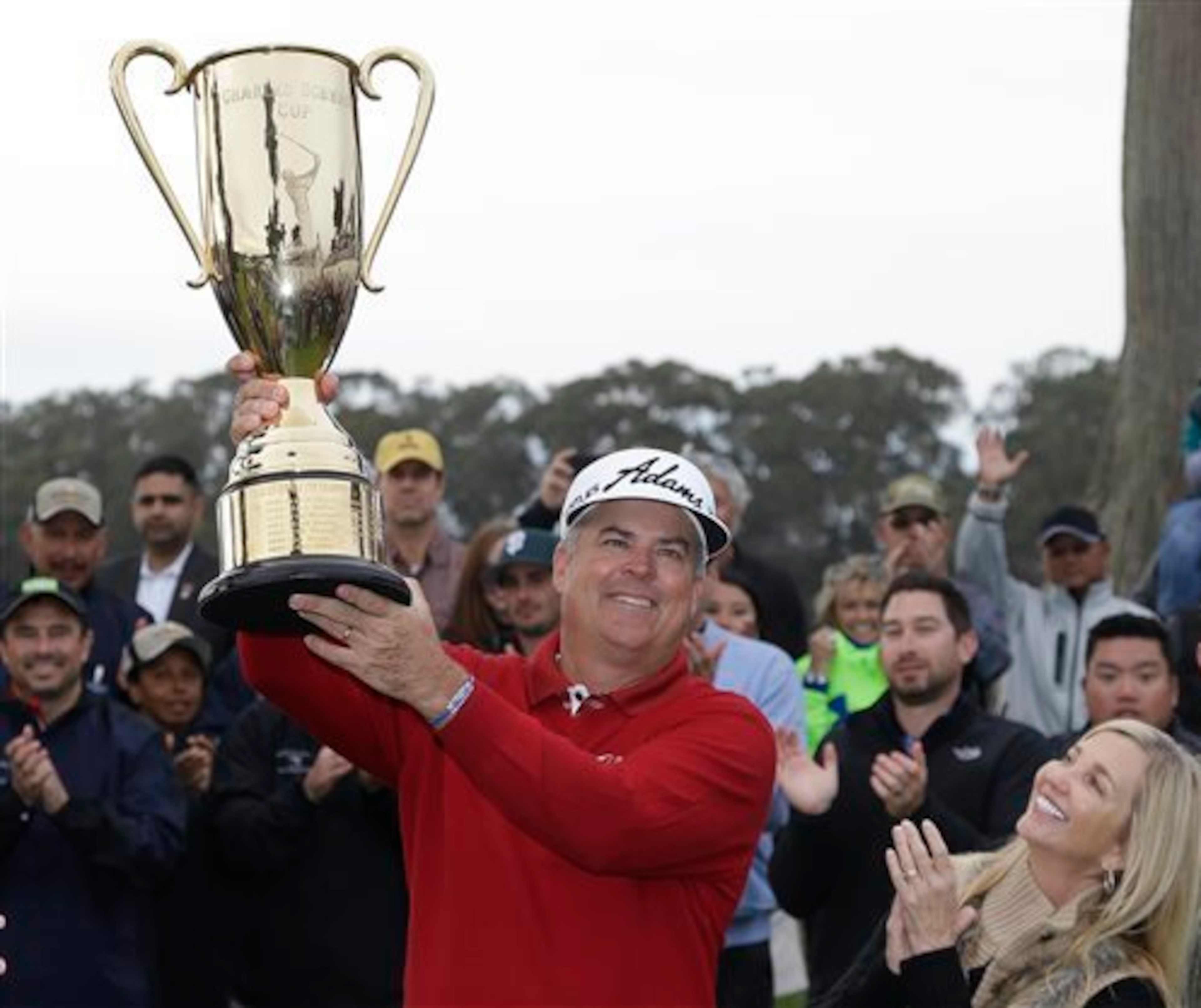 Kenny Perry won the 2013 Charles Schwab Cup. Kenny Perry won the 2013 Charles Schwab Cup.